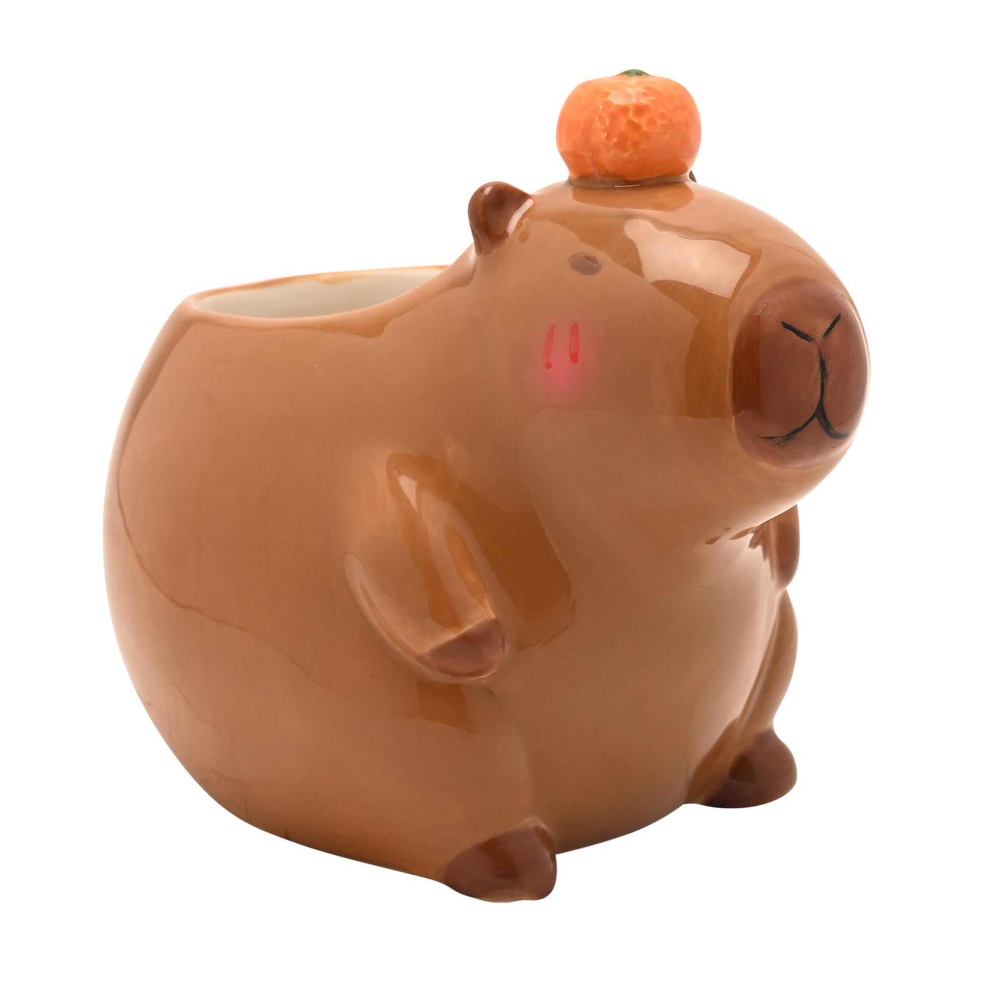 The Feel Good Club Capybara Plant Pot - Medium