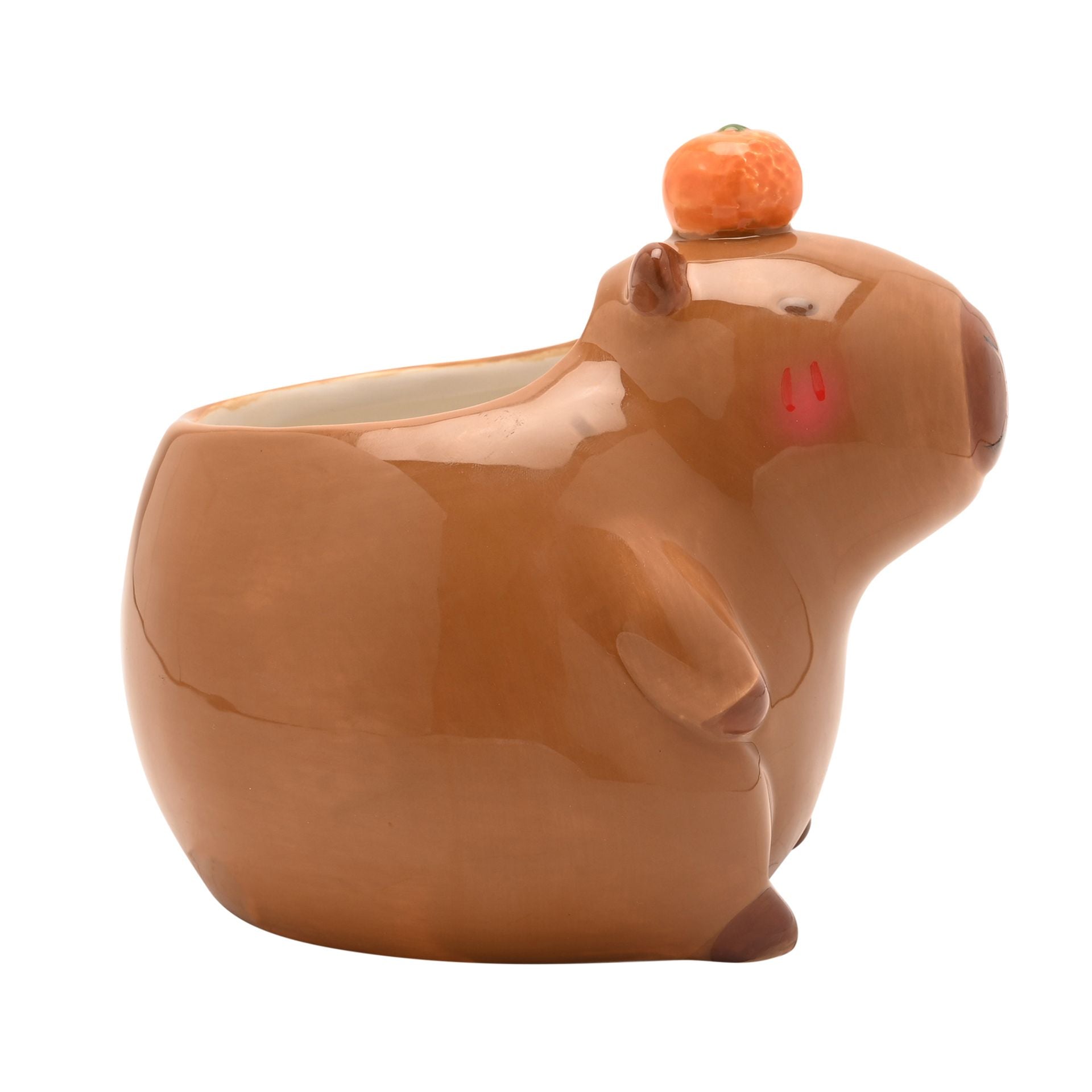 The Feel Good Club Capybara Plant Pot - Medium