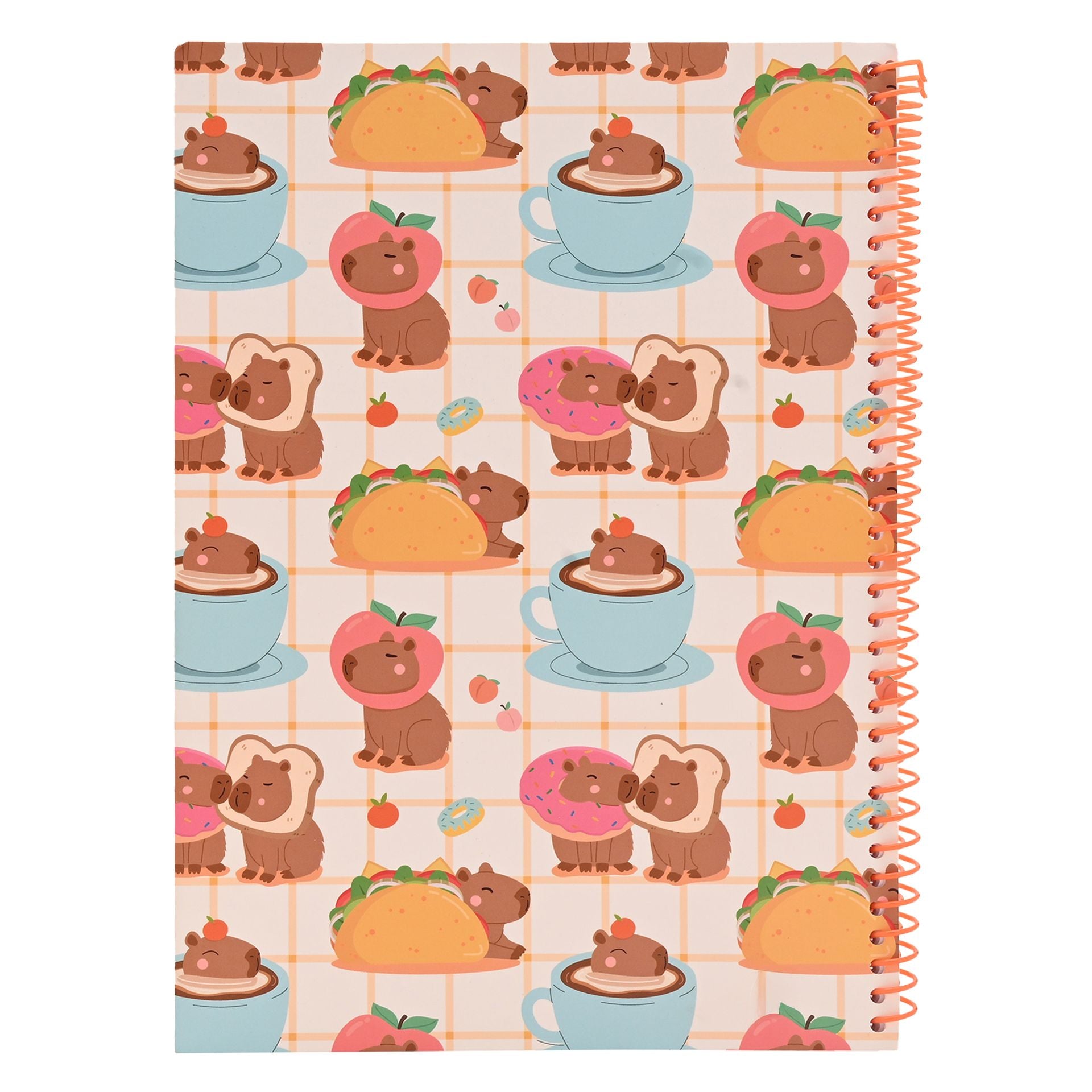 The Feel Good Club Capybara Spiral Soft Cover Notebook