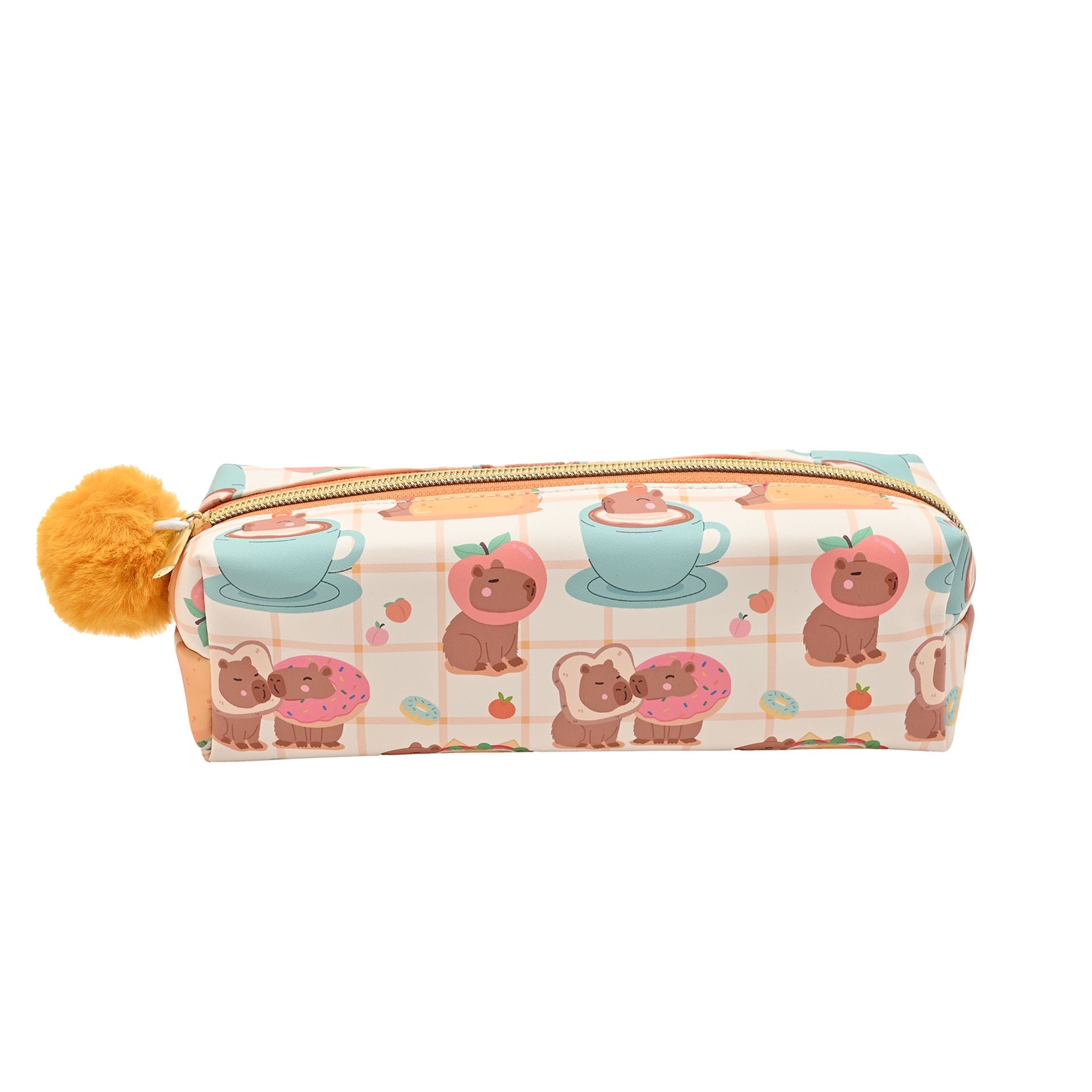 The Feel Good Club Capybara Soft Pencil Case