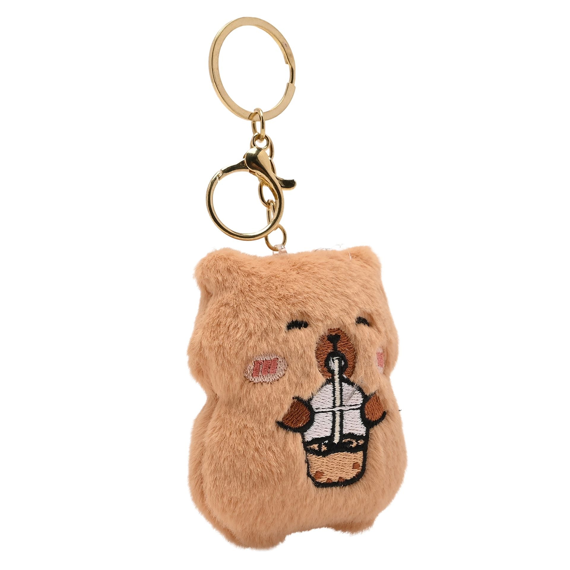 The Feel Good Club Capybara Plush Keyring/Bag Charm