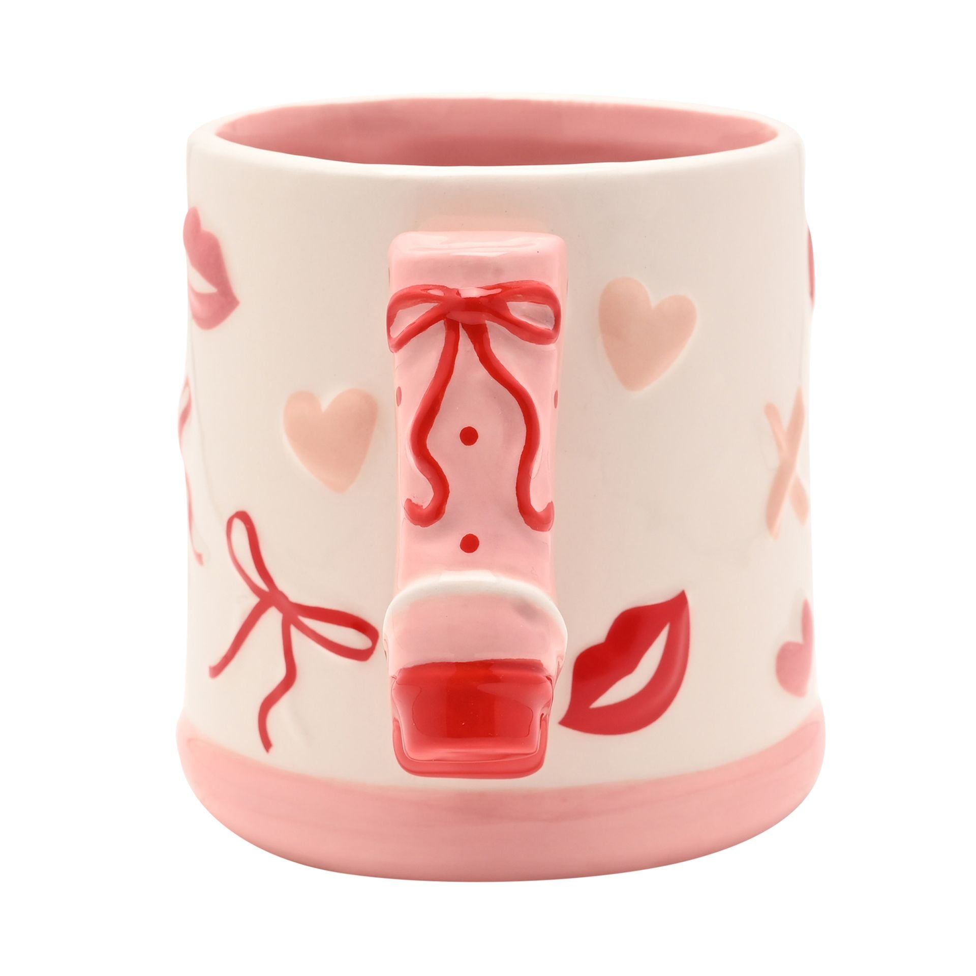 The Feel Good Club Cowboy Boot Bow Mug