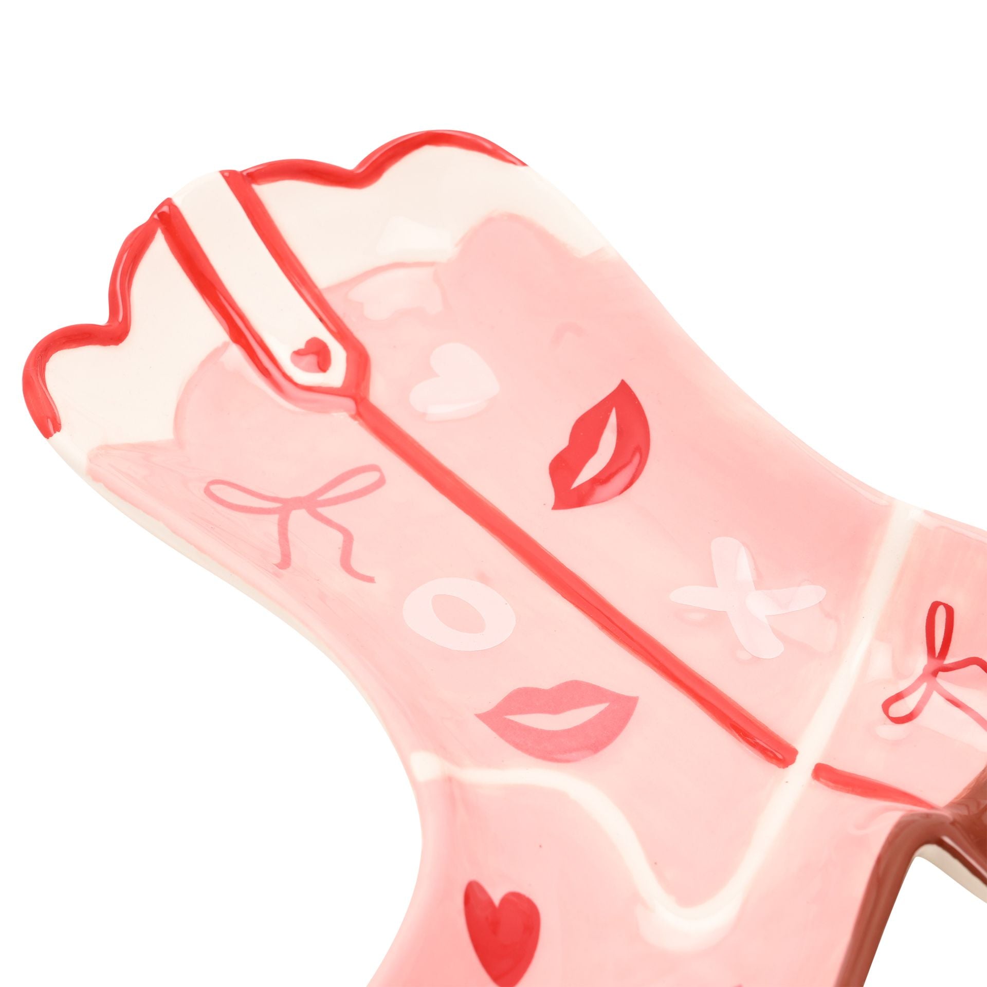 The Feel Good Club Cowgirl Boot Shaped Plate
