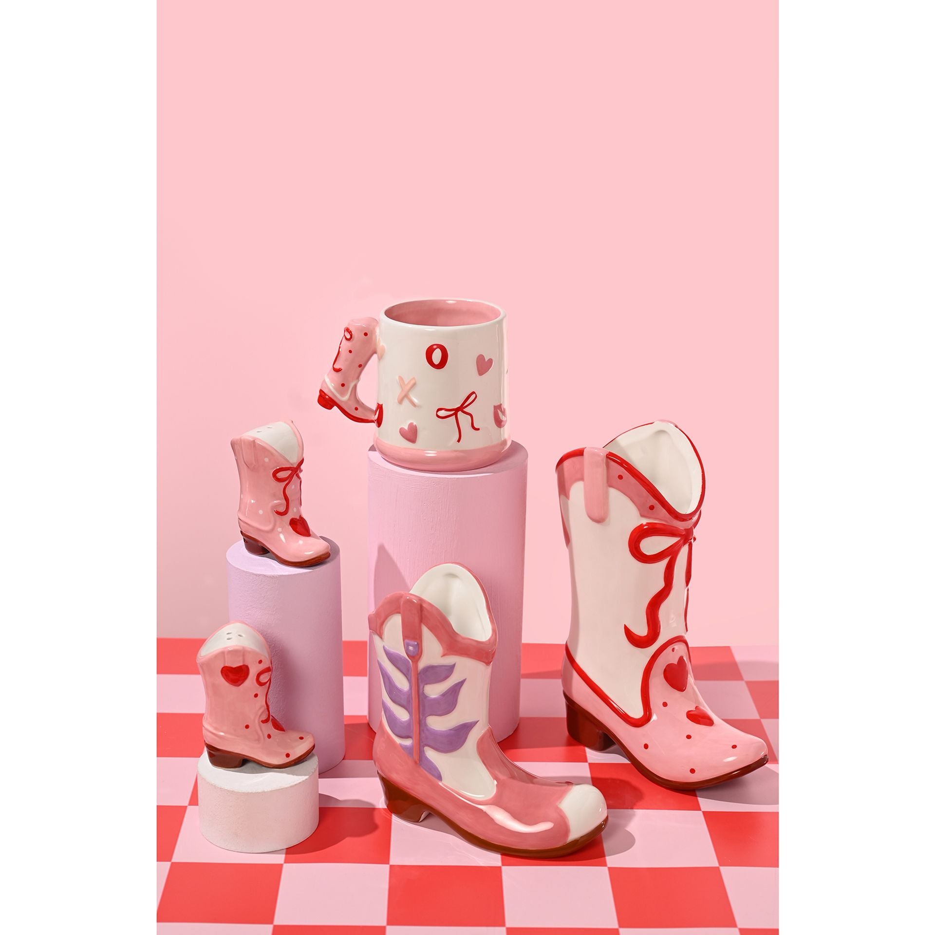 The Feel Good Club Cowgirl Boot Vase