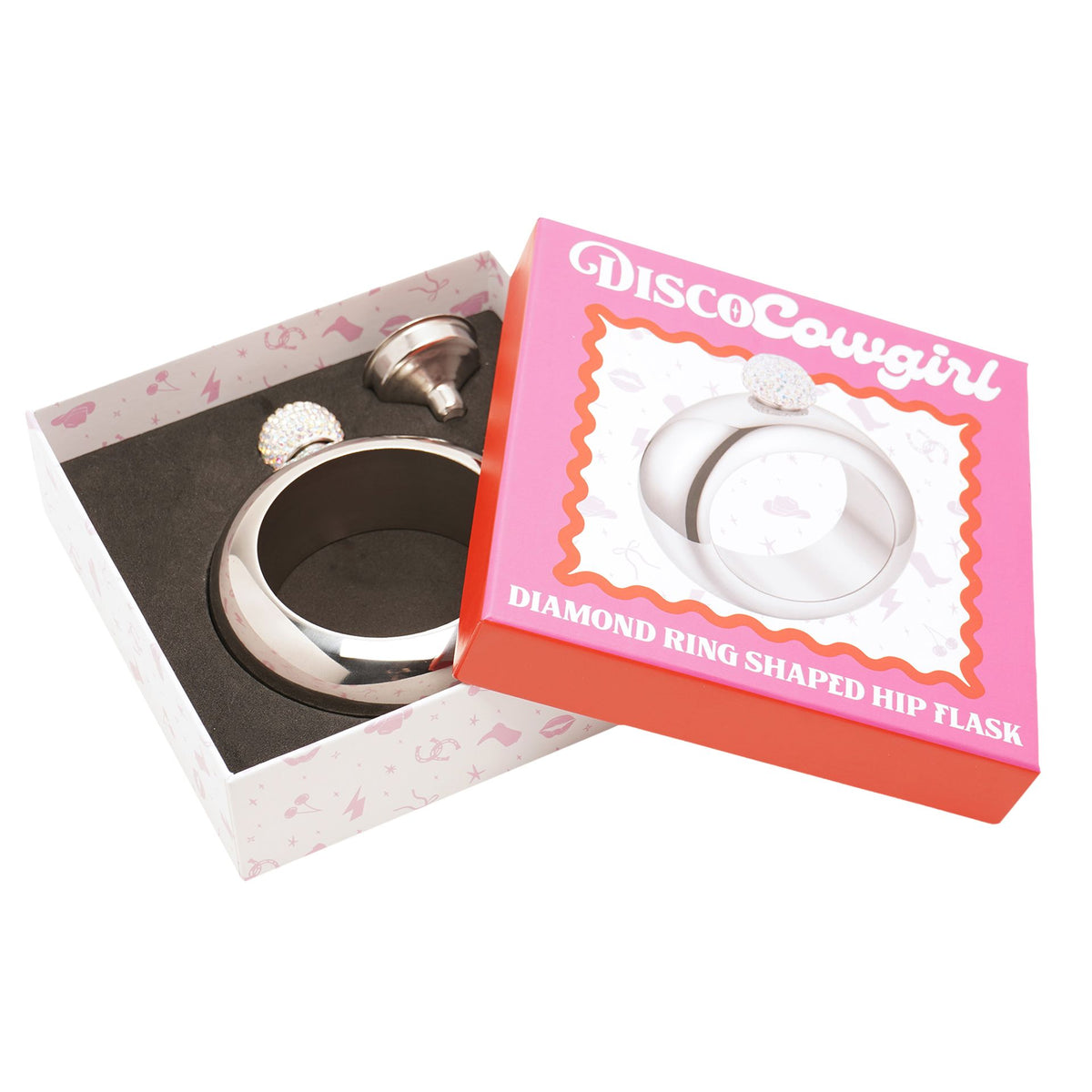 The Feel Good Club Bracelet Style Hip Flask 3.5oz