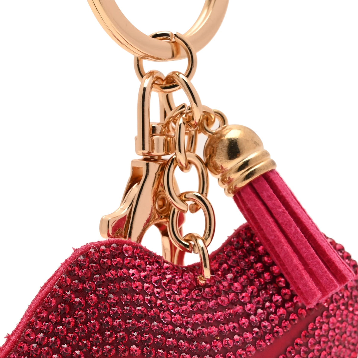 The Feel Good Club Smooch Lips Bag Charm Keyring