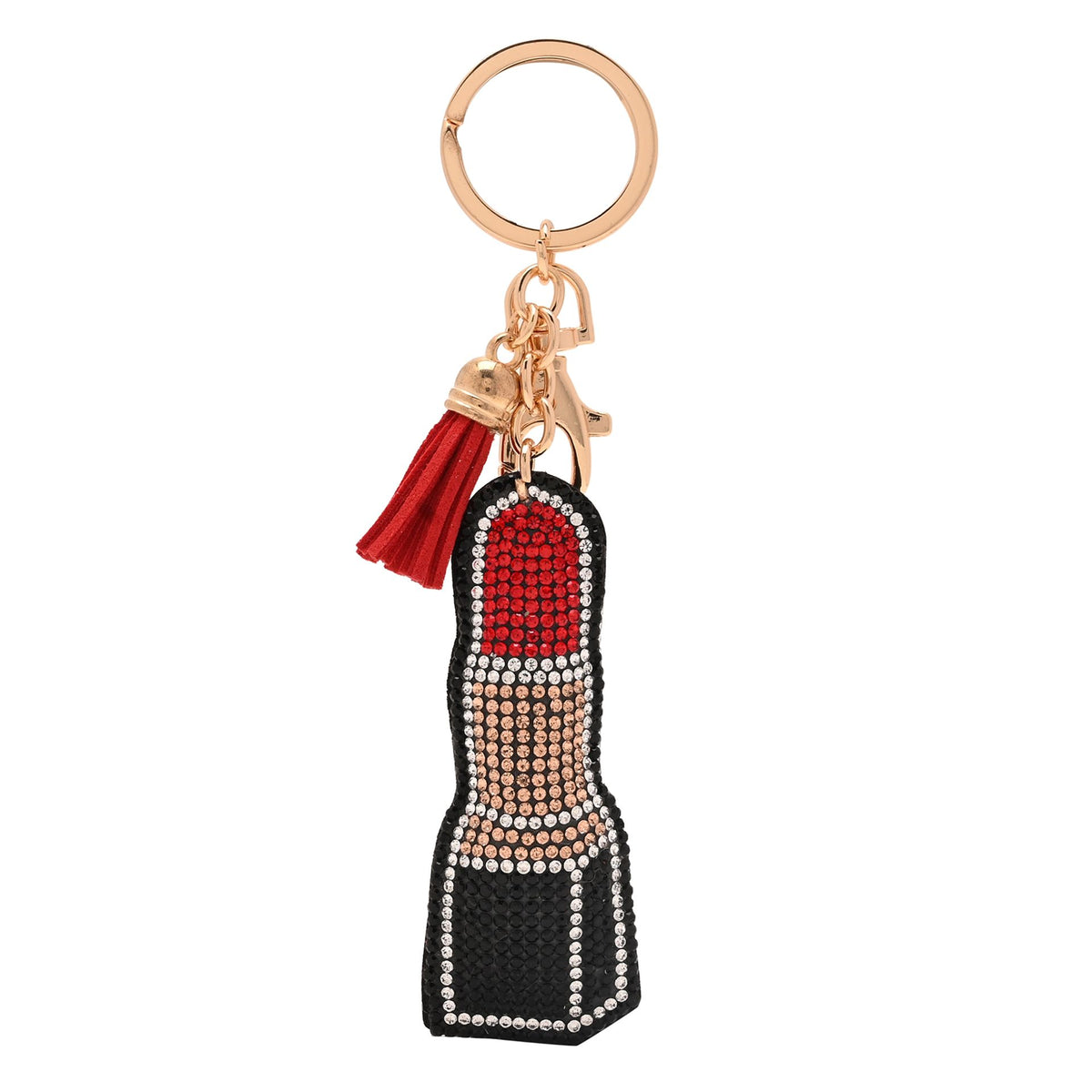 The Feel Good Club Lipstick Bag Charm Keyring