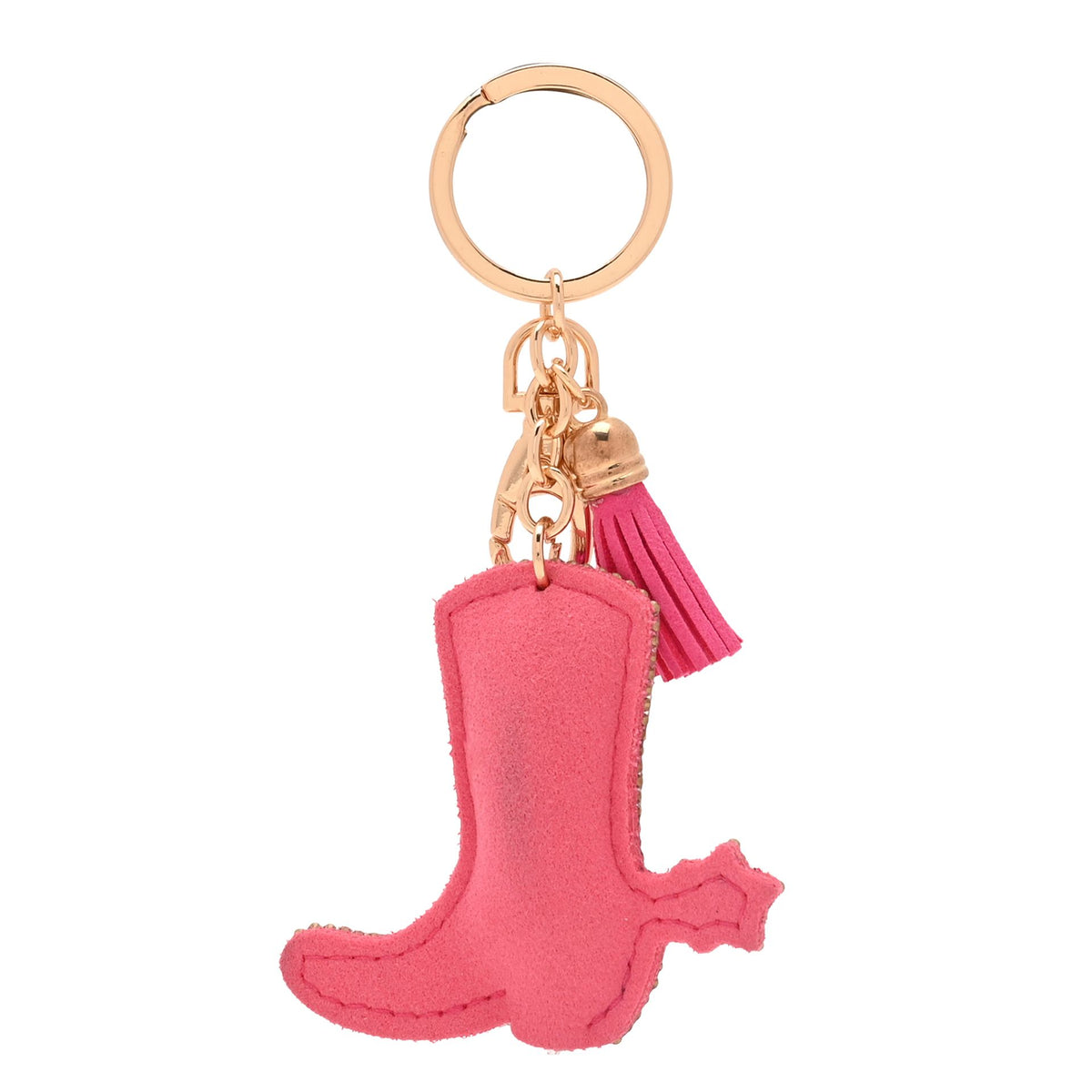 The Feel Good Club Yee Haw Cowgirl Boot Bag Charm Keyring