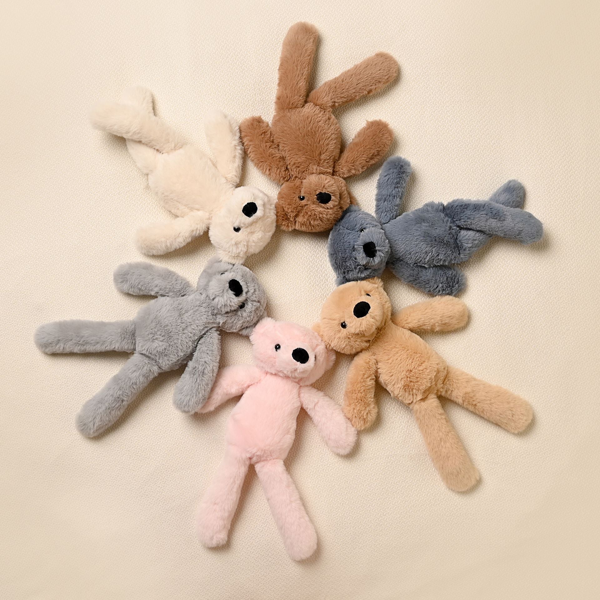 Hudson The Plush Long Leg Light Brown Teddy Bear  30 cm
