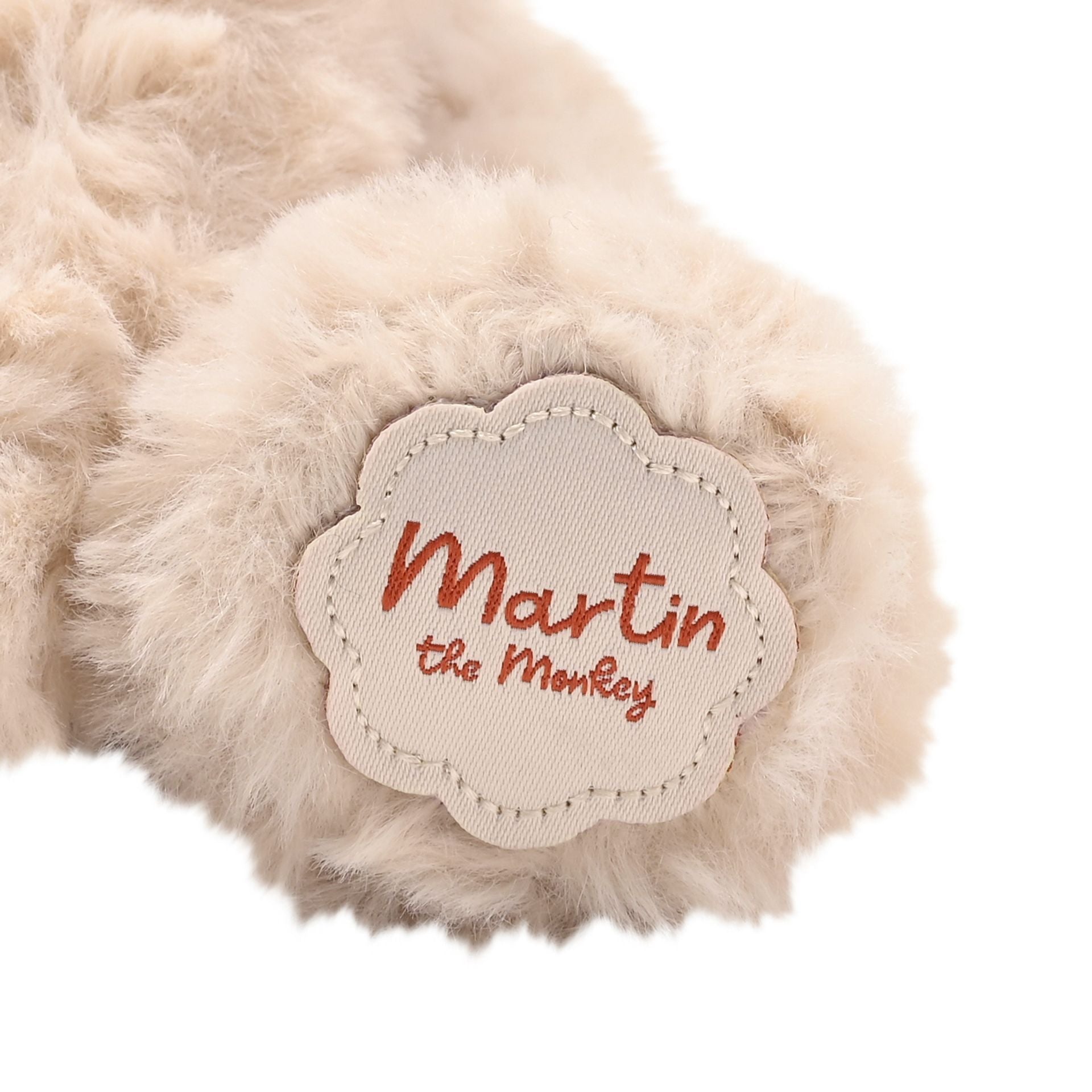 Martin The Plush Sitting Light Brown Monkey 22 cm