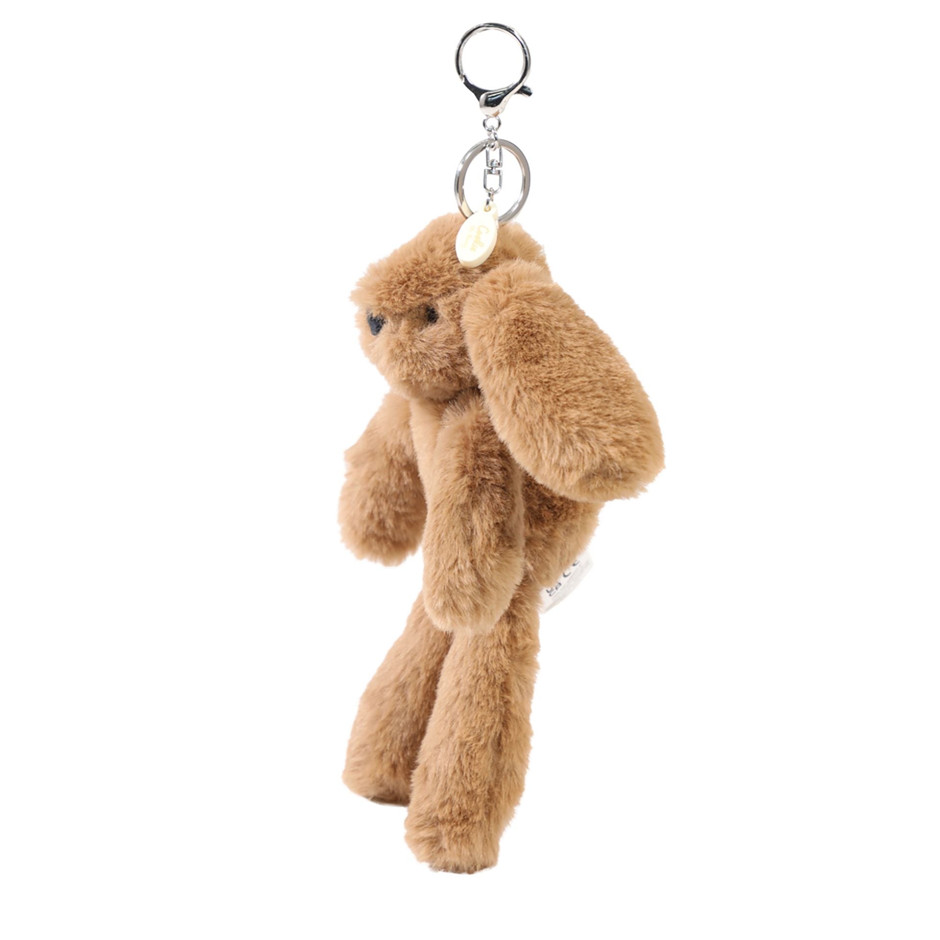 Cookie The Plush Dark Brown Bunny Keyring