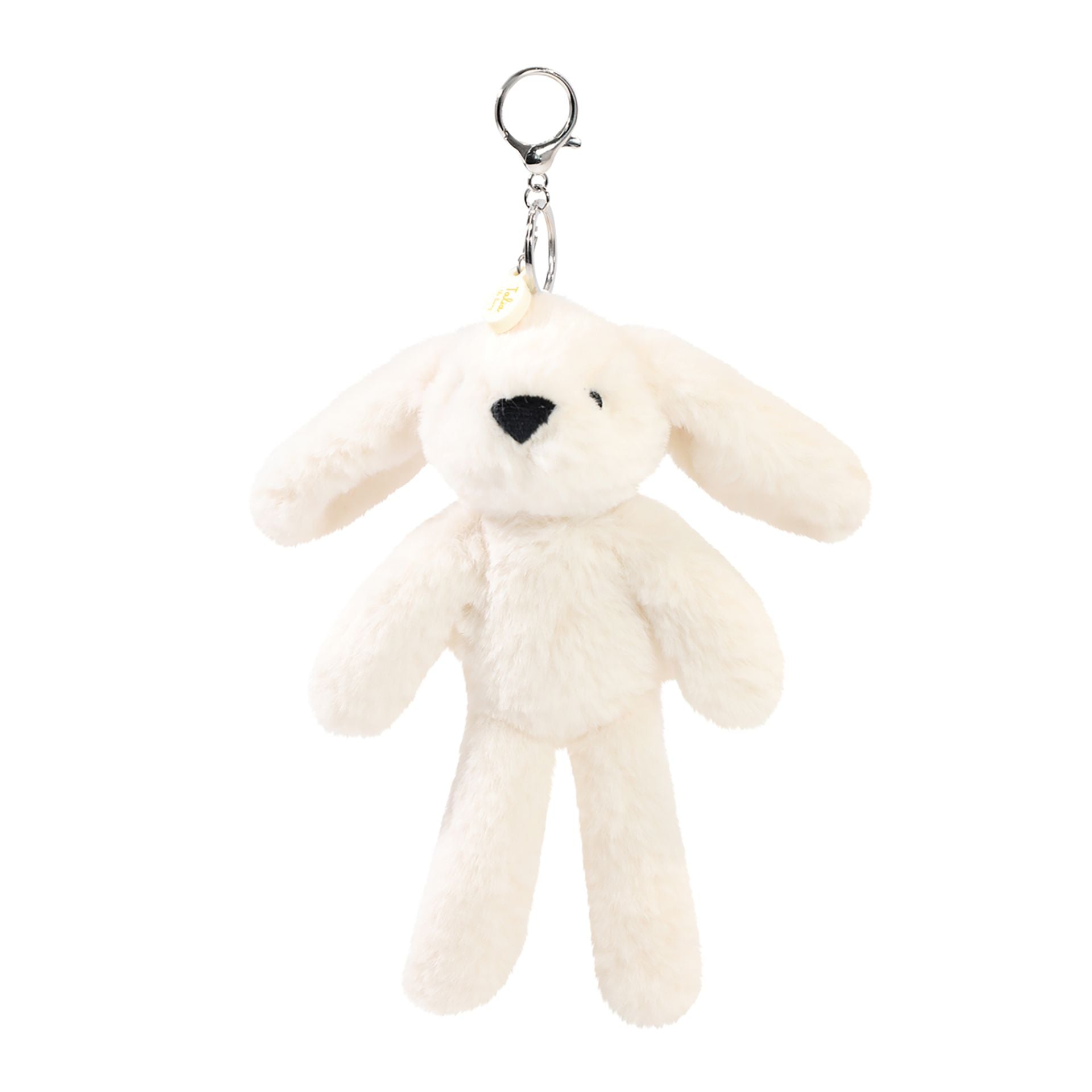 Talia The Plush Cream Bunny Keyring