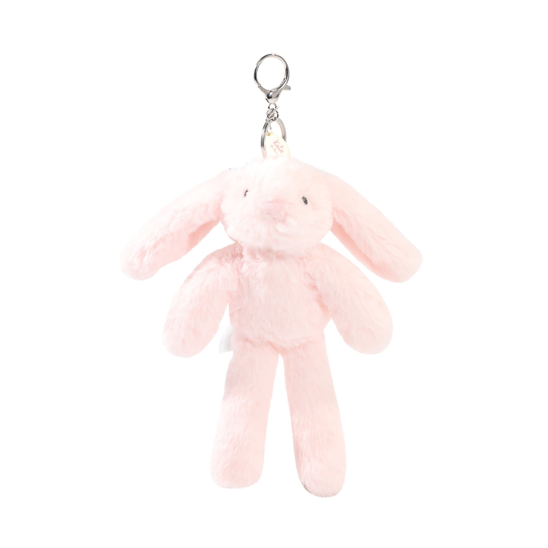 Katie The Plush Light Pink Bunny Keyring
