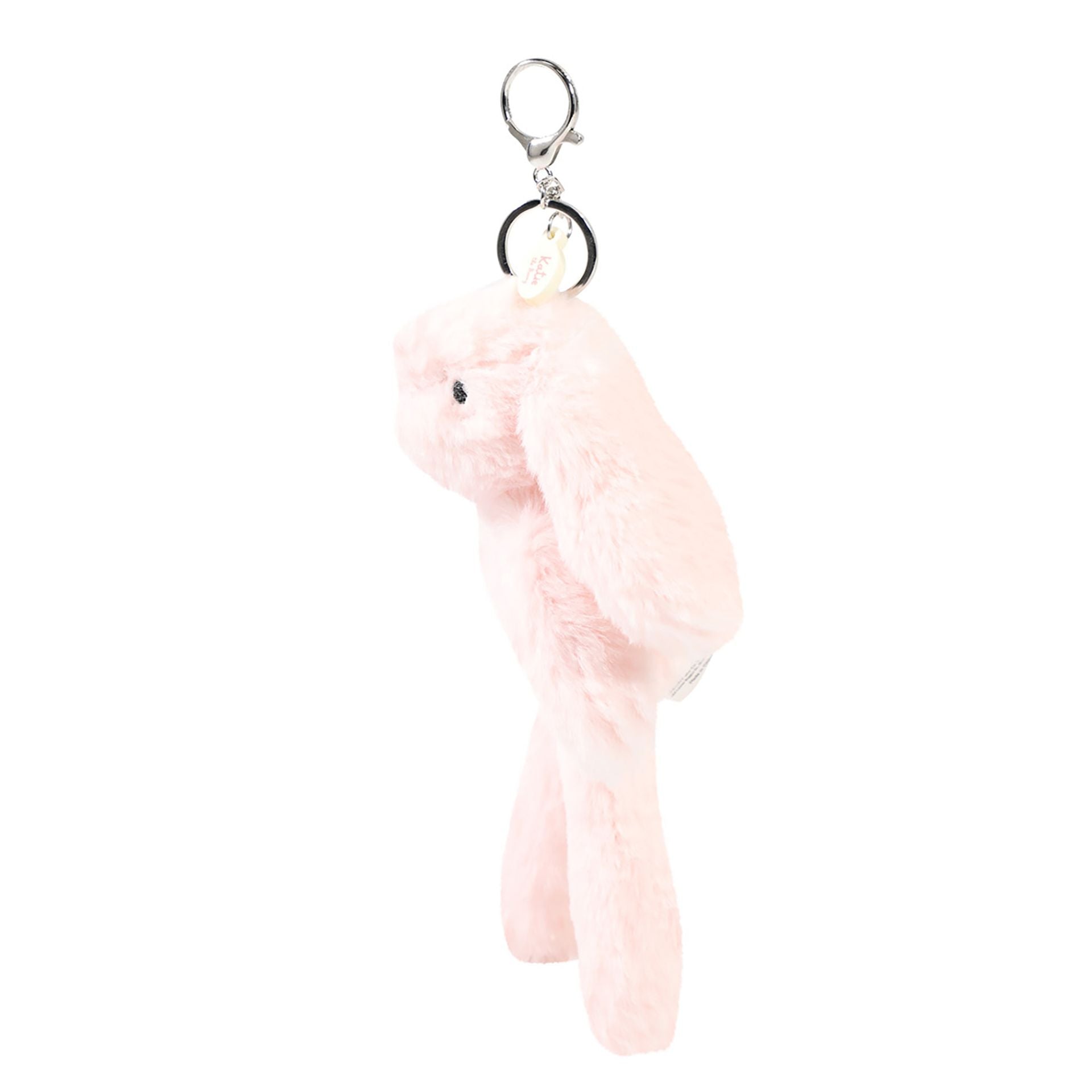 Katie The Plush Light Pink Bunny Keyring