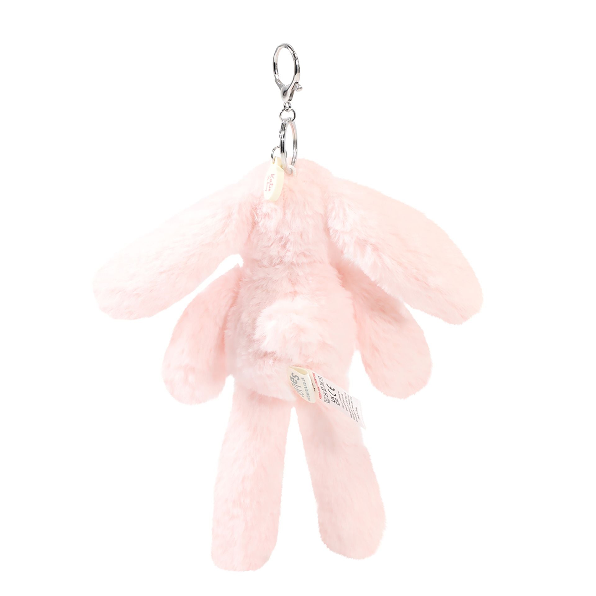 Katie The Plush Light Pink Bunny Keyring