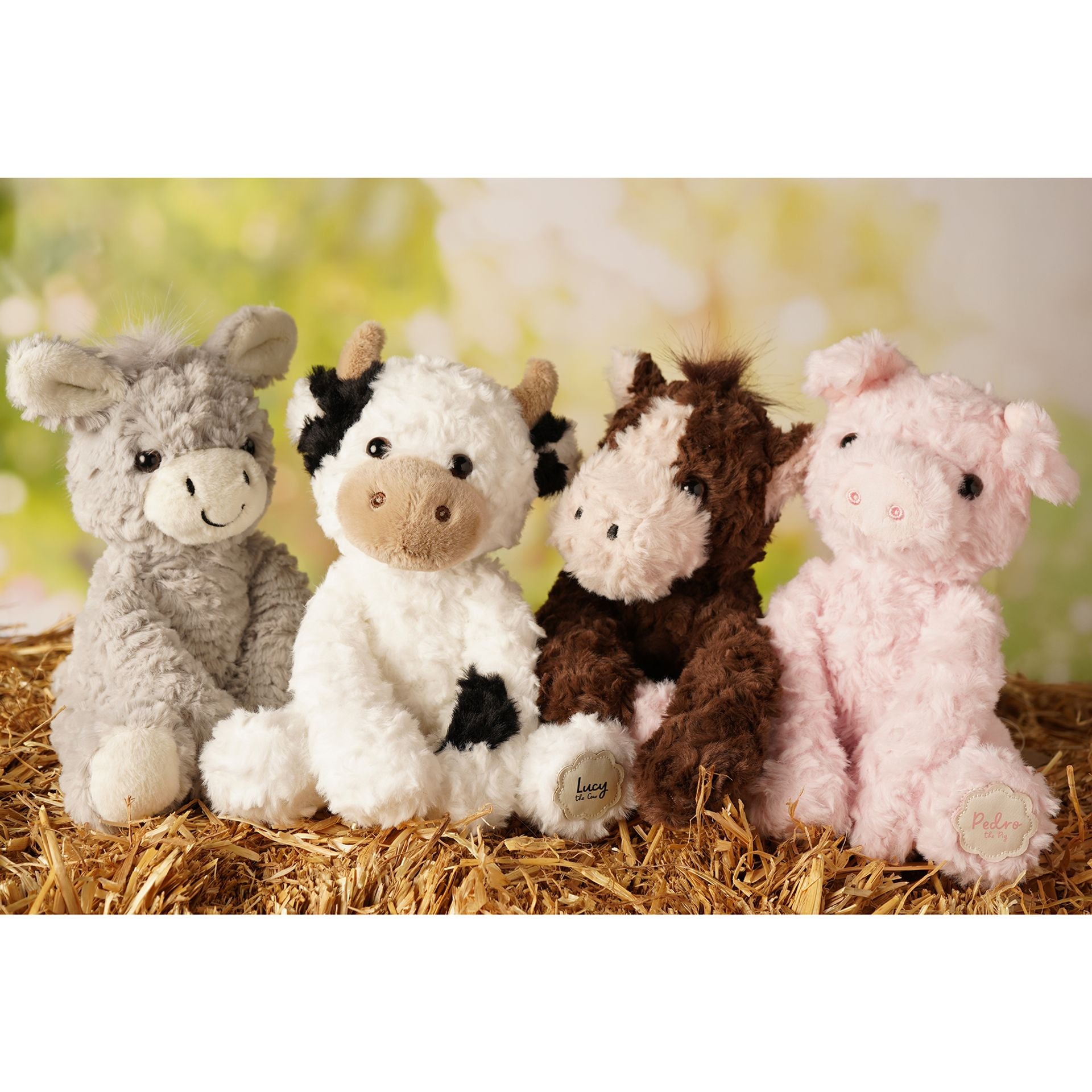 Bronte The Plush Sitting Donkey 22cm