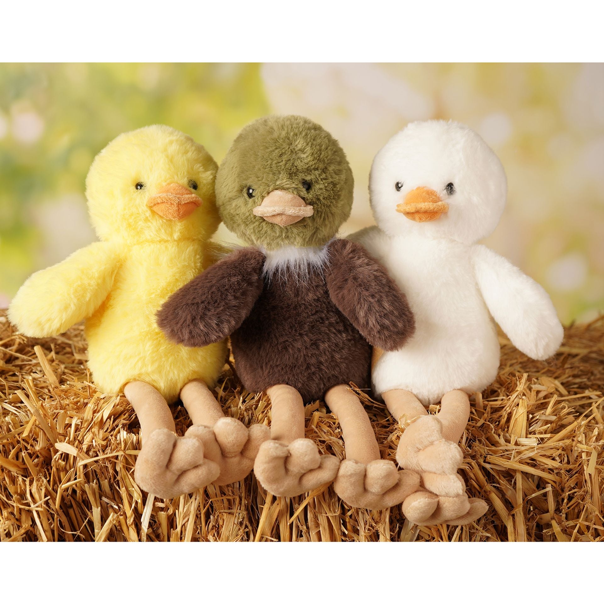 Tara The Plush Long Leg Yellow Chick 30cm