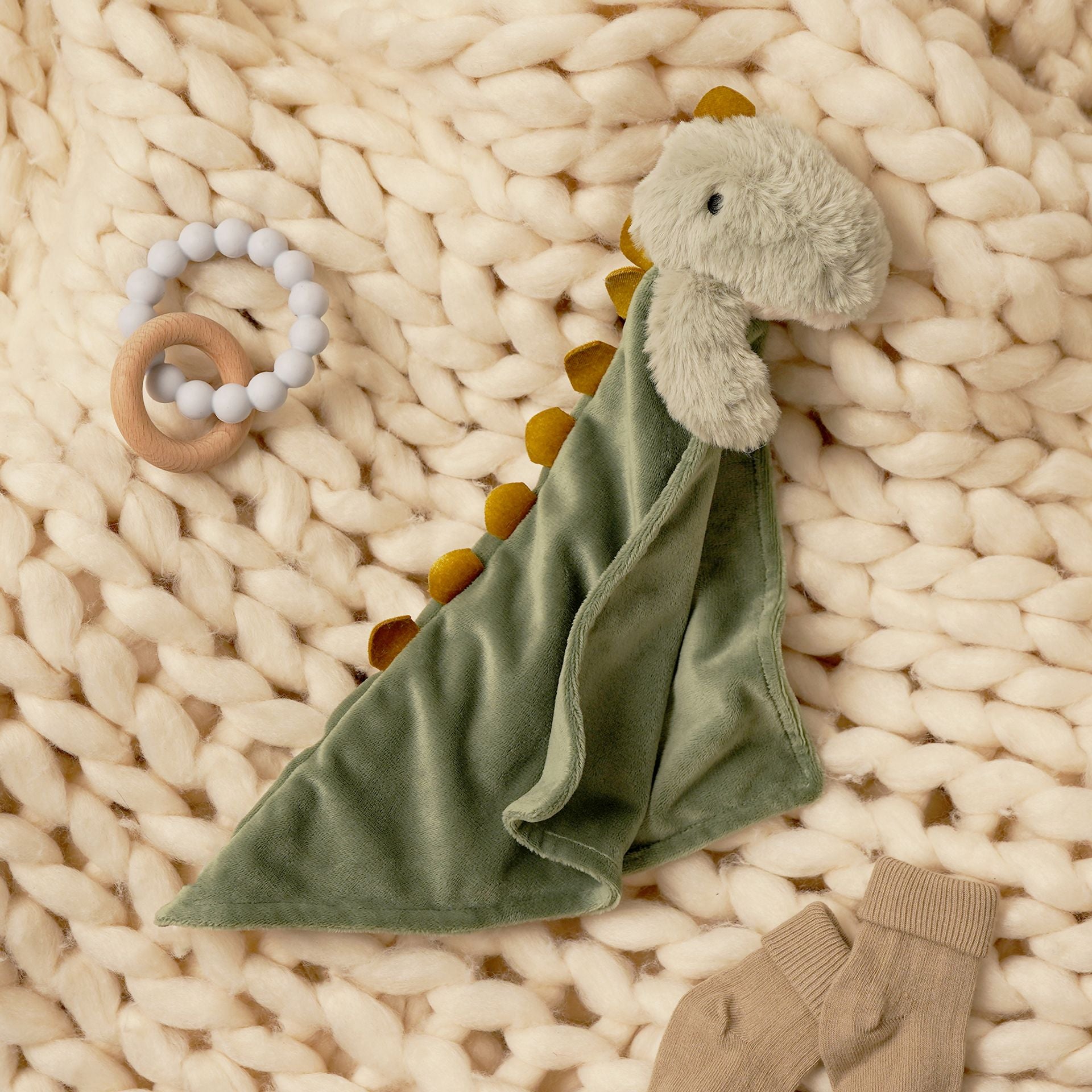 Tommy the Plush T-Rex - Baby Comforter