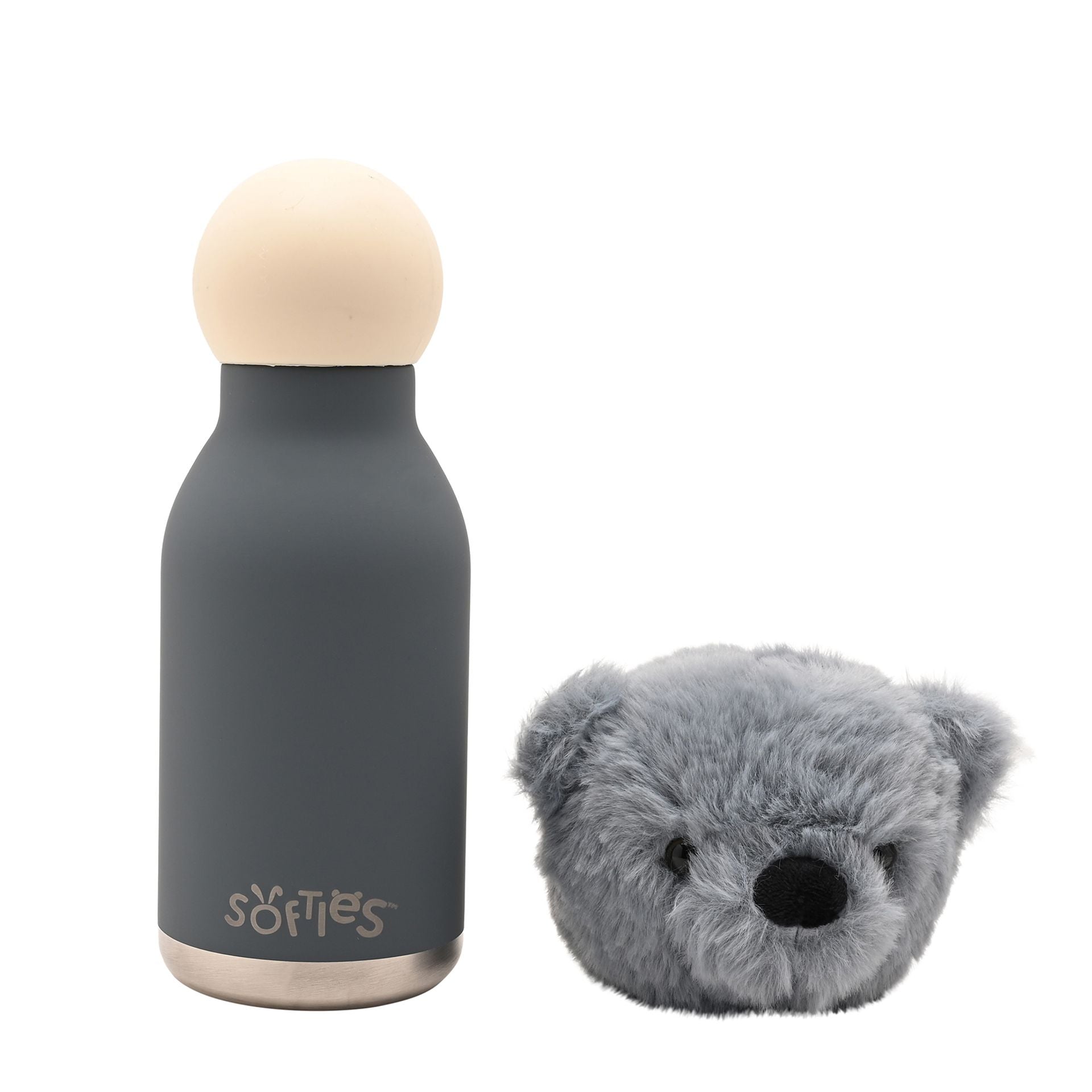 Pip The Plush Teddy Petrol Blue Stainless Steel Water Bottle 23cm / 500ml