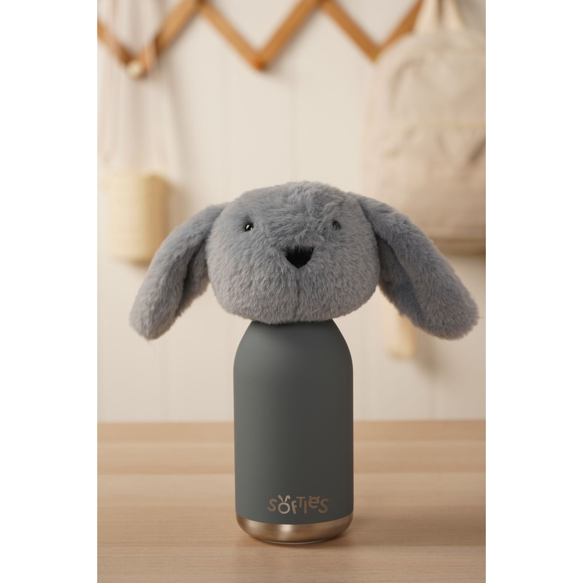 Sonny The Plush Bunny Petrol Blue Stainless Steel Water Bottle 23cm / 500ml