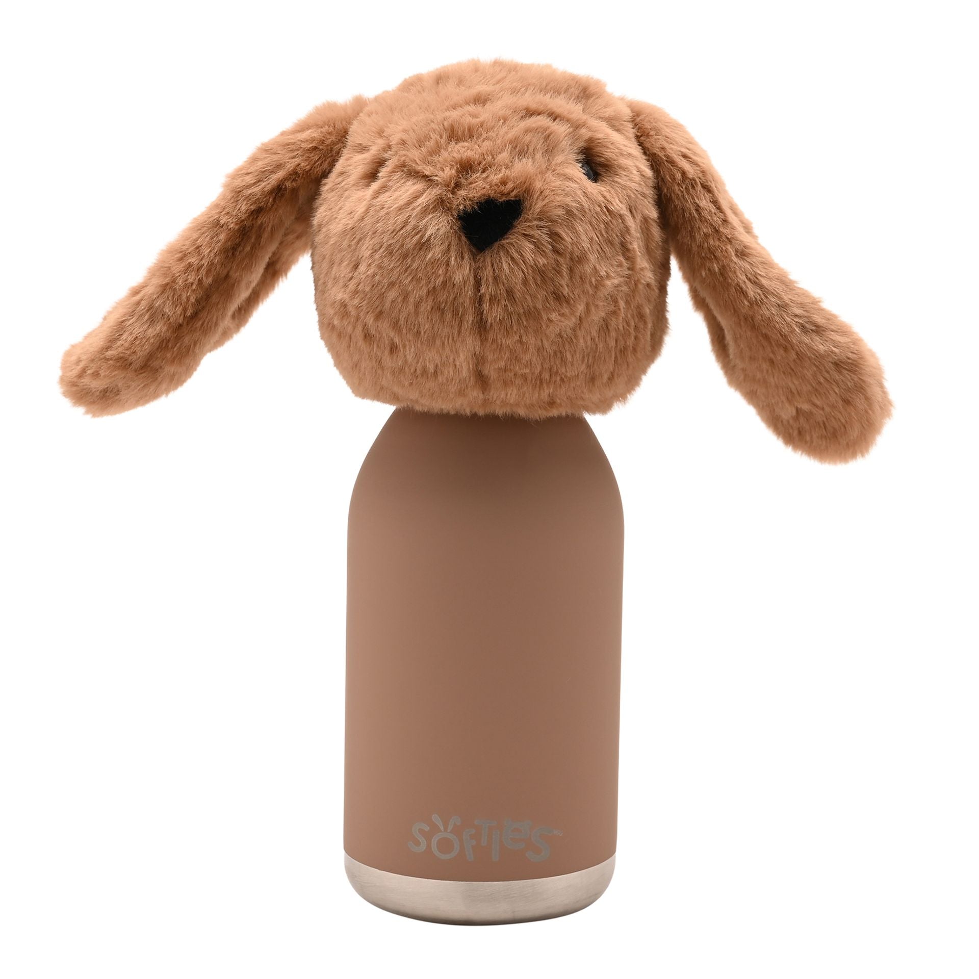 Cookie The Plush Bunny Dark Brown Stainless Steel Water Bottle 23cm / 500ml