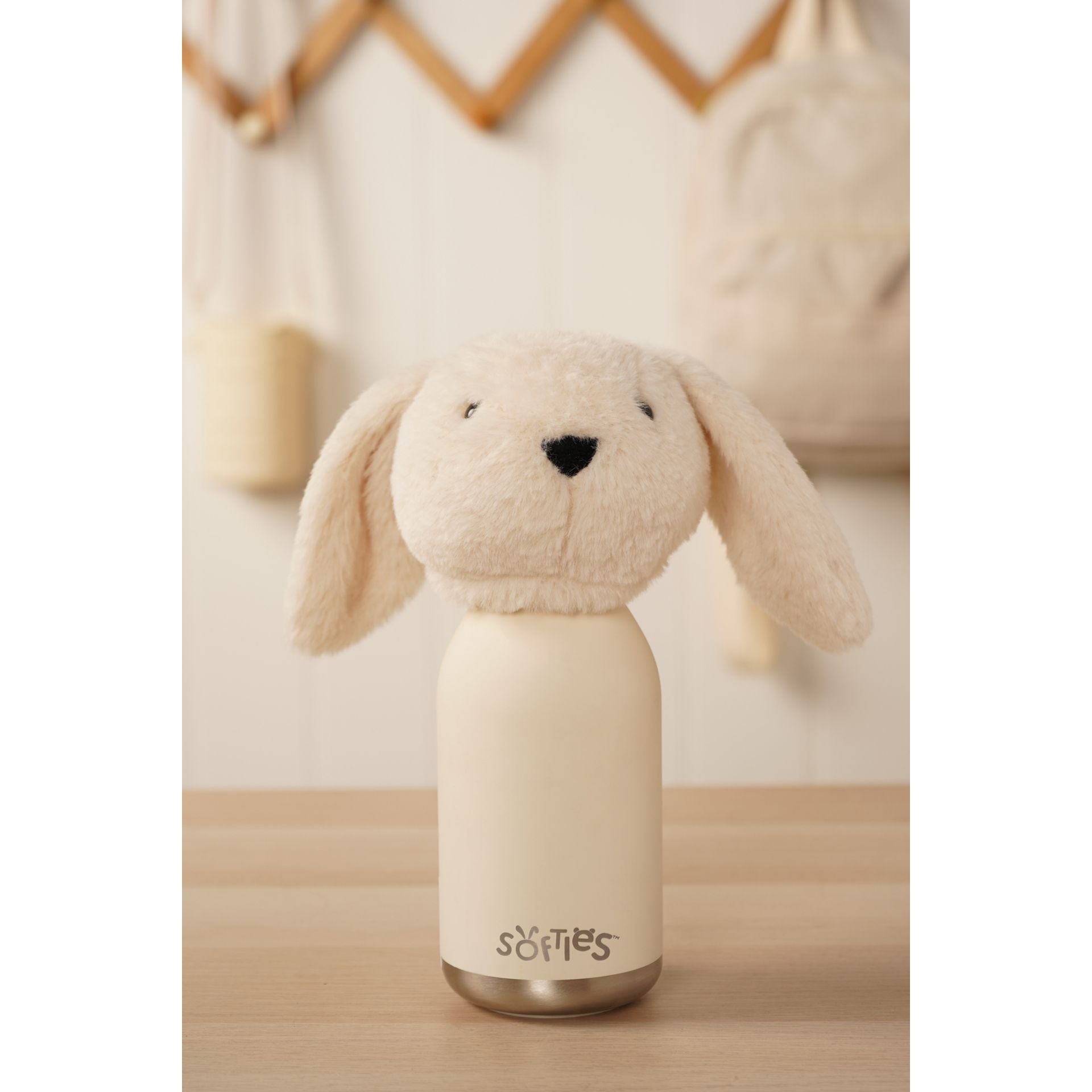 Talia The Plush Bunny White Stainless Steel Water Bottle 23cm / 500ml