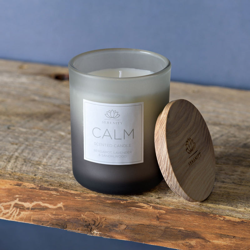 Serenity Calm Candle 120g Bergamot, Lavender & Sandlewood