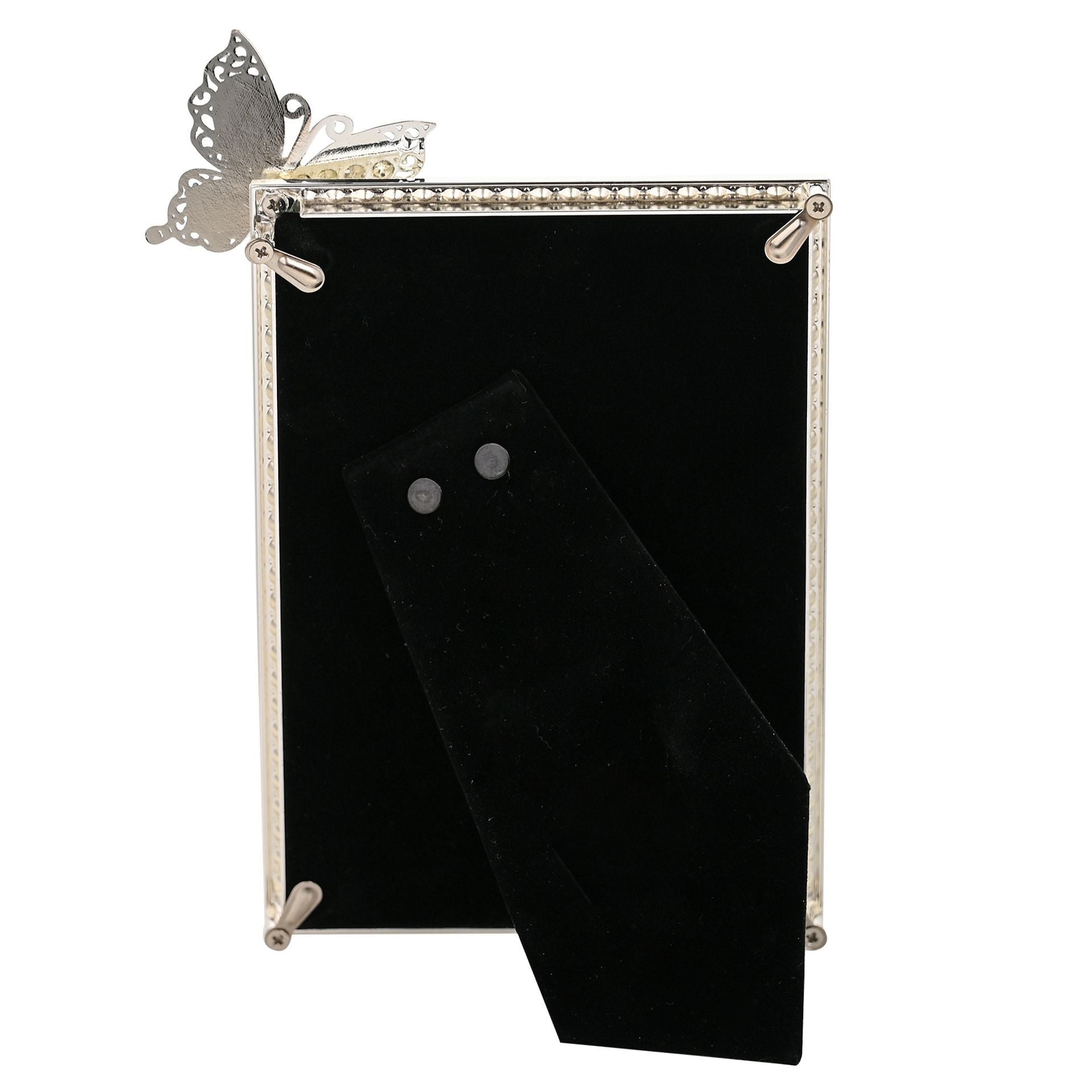 Sophia Crystal Photo Frame with Butterfly 4" x 6"
