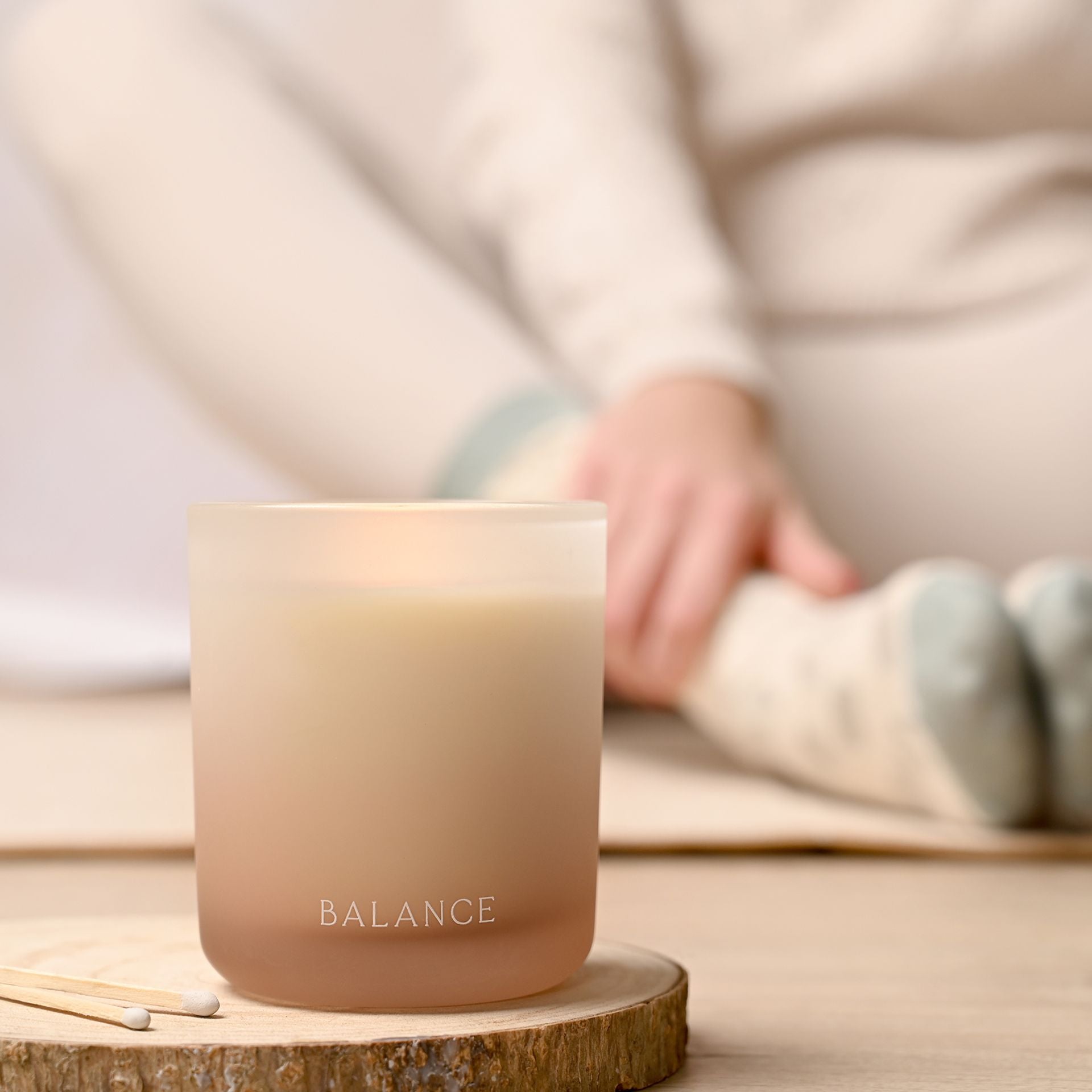 Serenity Balance Candle 270g Pink Pepper, Geranium & Amber