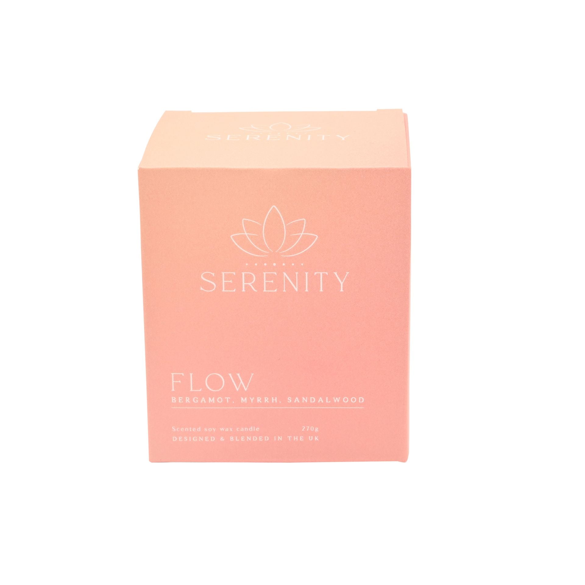 Serenity Flow Candle 270g Bergamot, Myrrh & Sandalwood