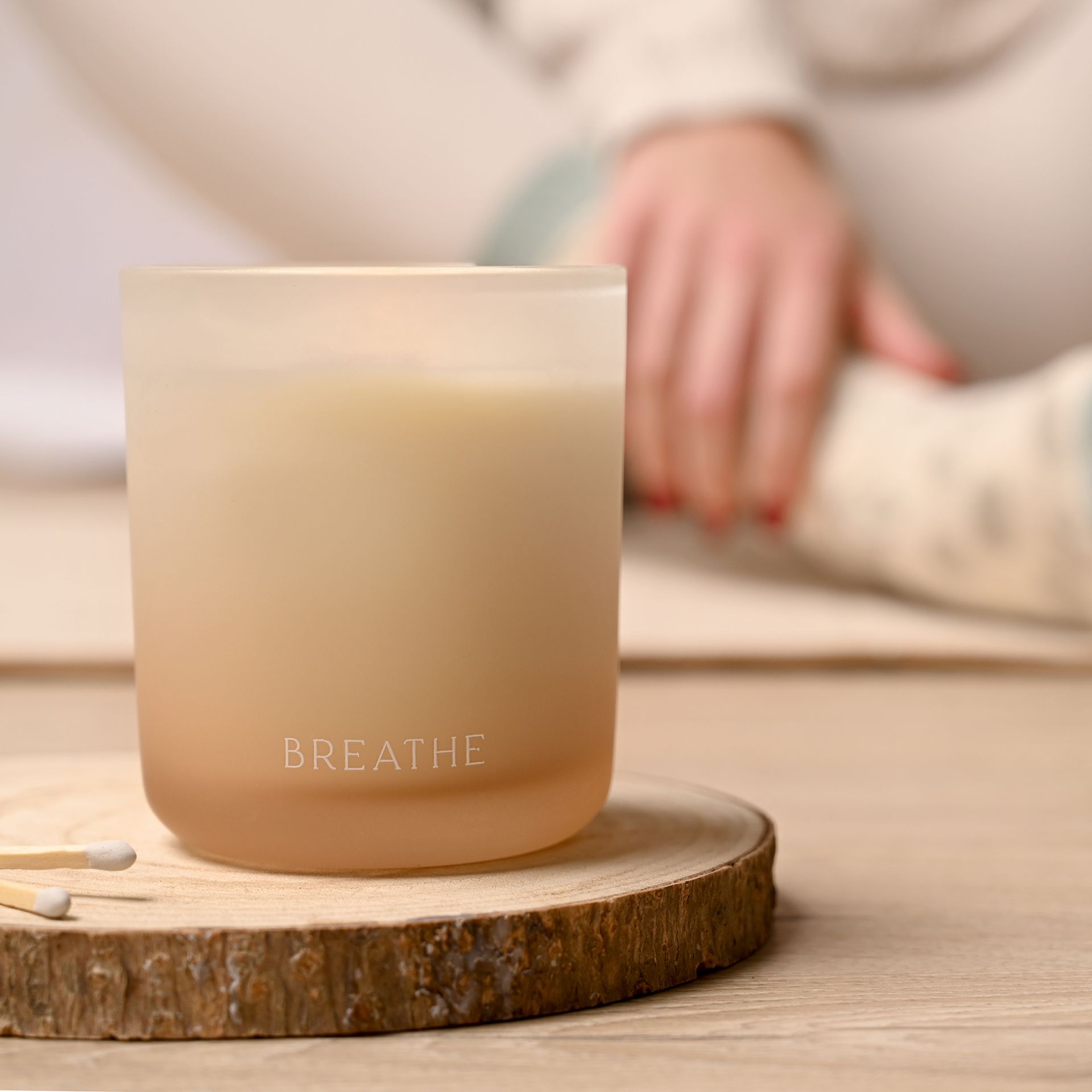 Serenity Breathe Candle 270g Eucalyptus, Sage & Vetiver