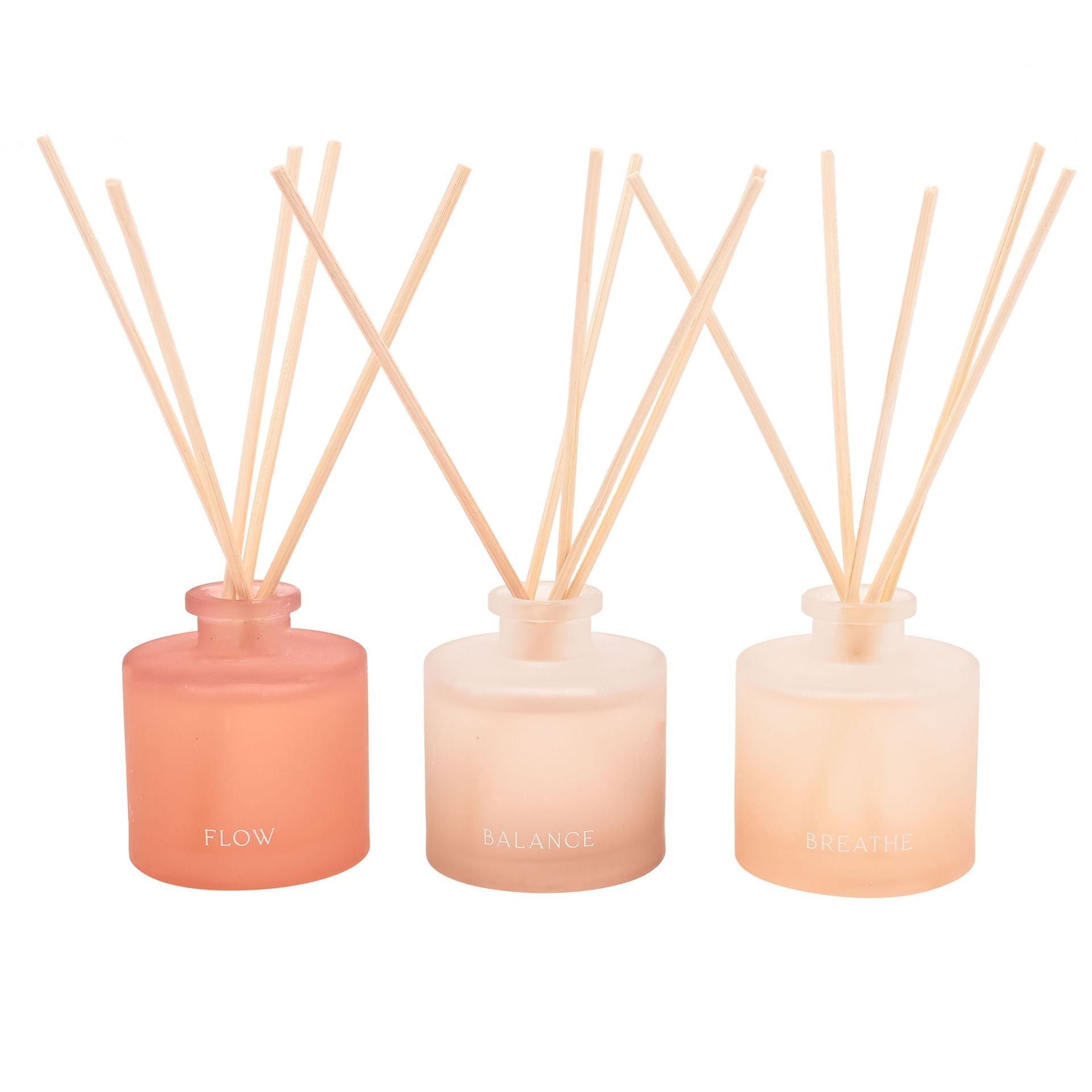 Serenity Tranquil Set of 3 Diffusers - Flow, Balance & Breathe