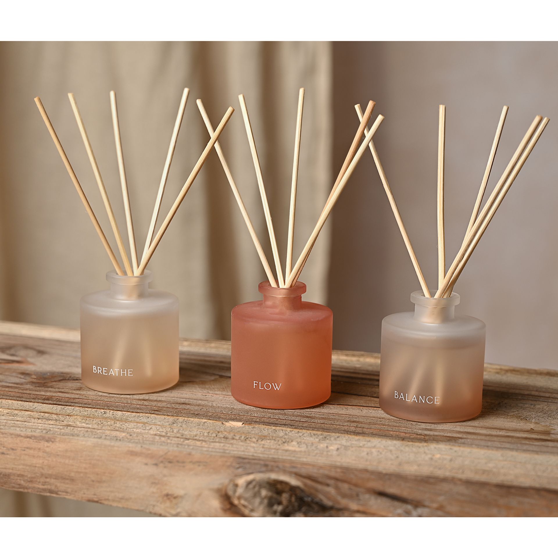 Serenity Tranquil Set of 3 Diffusers - Flow, Balance & Breathe