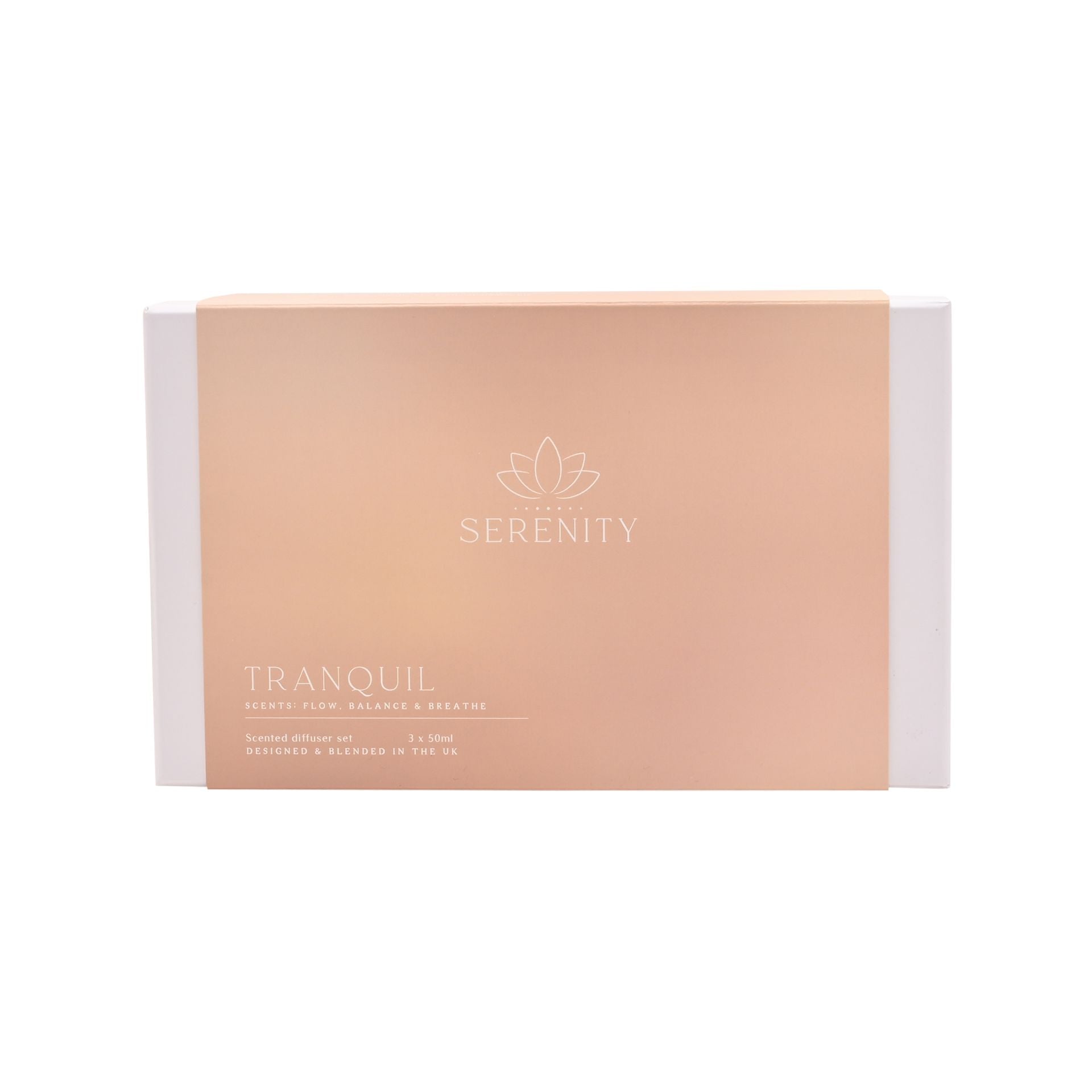 Serenity Tranquil Set of 3 Diffusers - Flow, Balance & Breathe