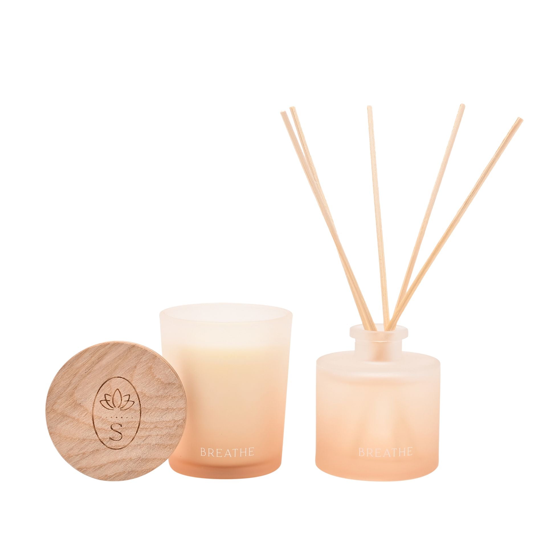 Serenity Breathe Diffuser & Candle Set