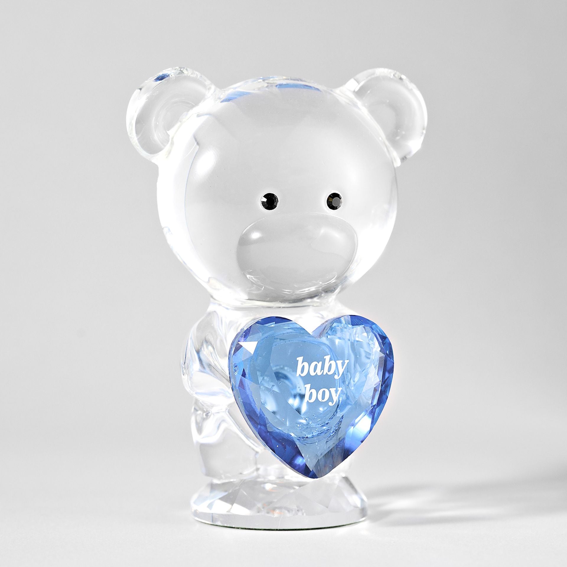 Crystocraft Crystal Bear - Baby Boy