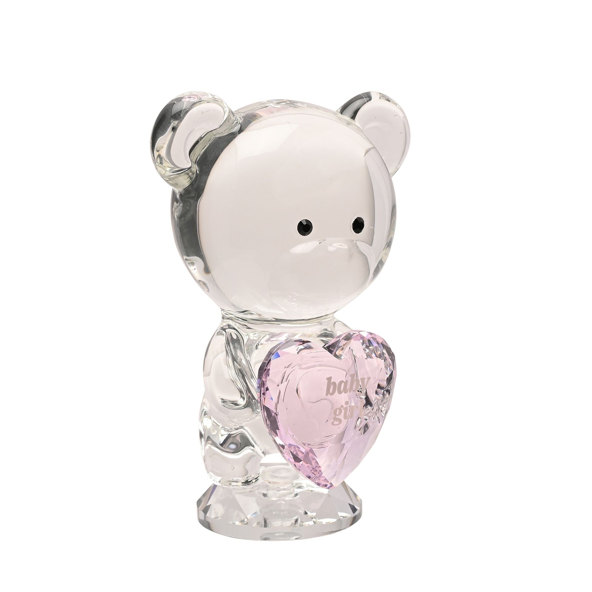 Crystocraft Crystal Bear - Baby Girl
