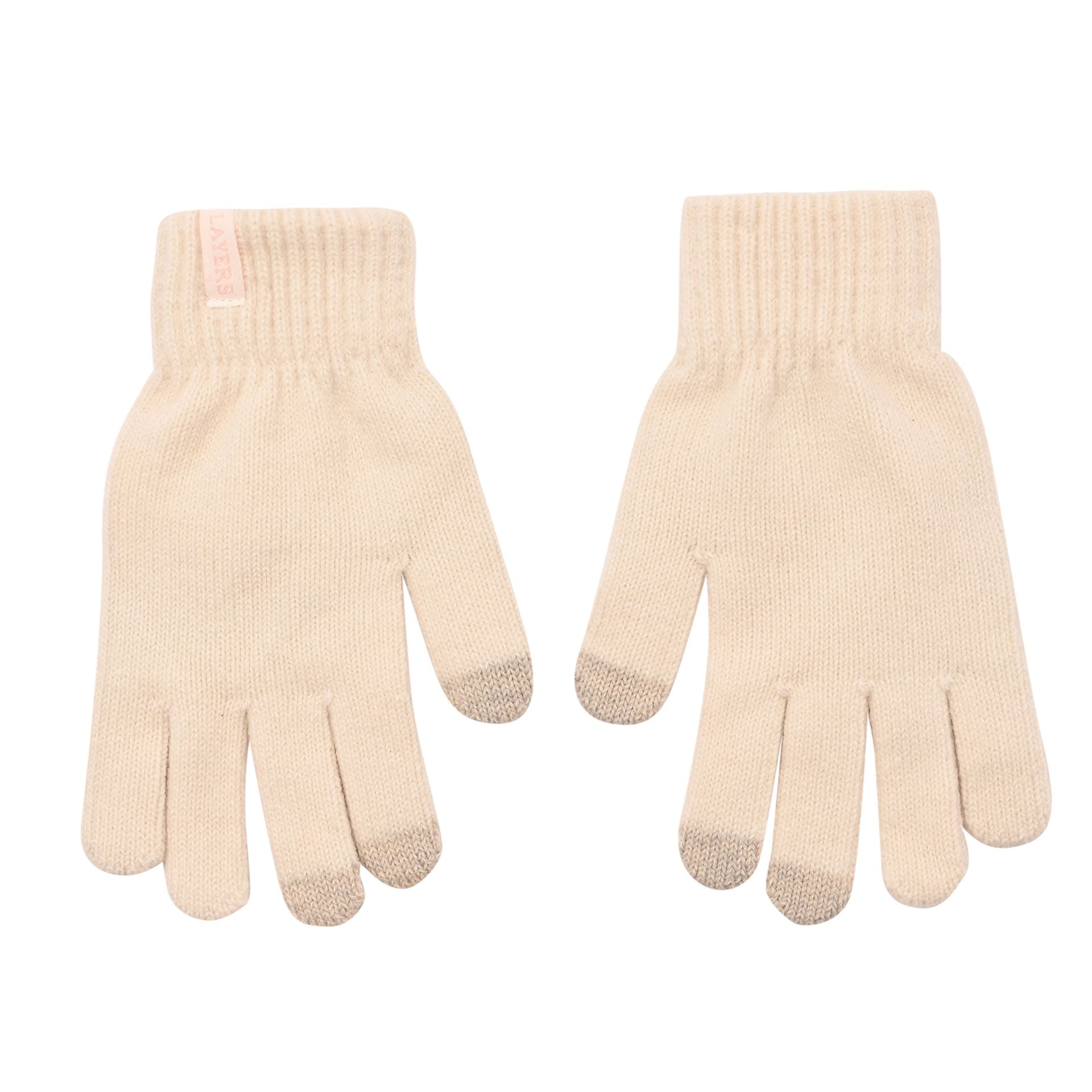 Sophia Layers Cosy Knit Hat Glove & Scarf Gift Set - Ivory