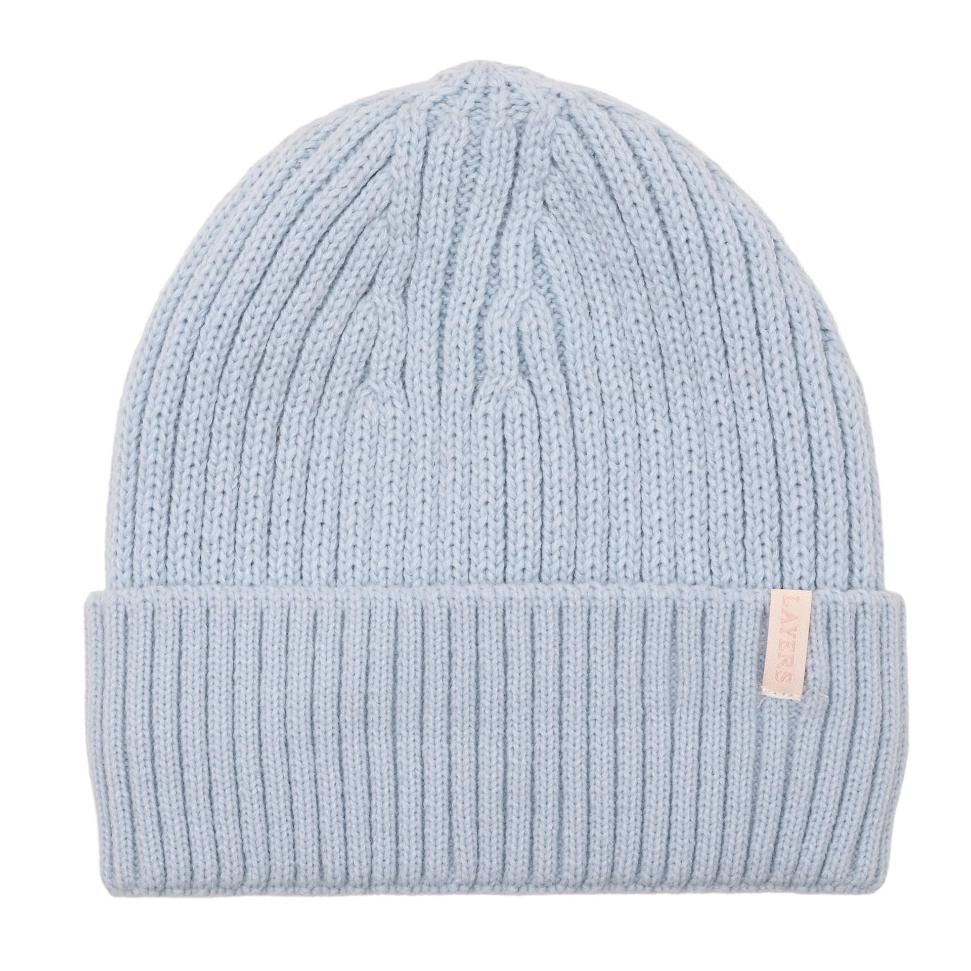 Sophia Layers Cosy Knit Hat Glove & Scarf Gift Set - Powder Blue