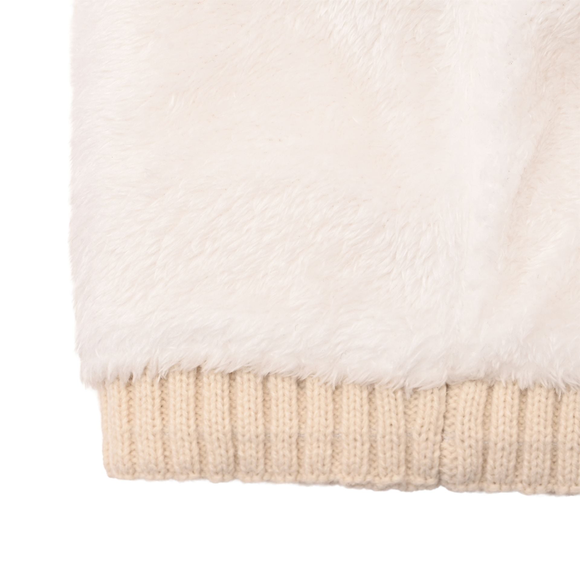 Sophia Layers Cosy Knit Hat & Glove Gift Set - Ivory