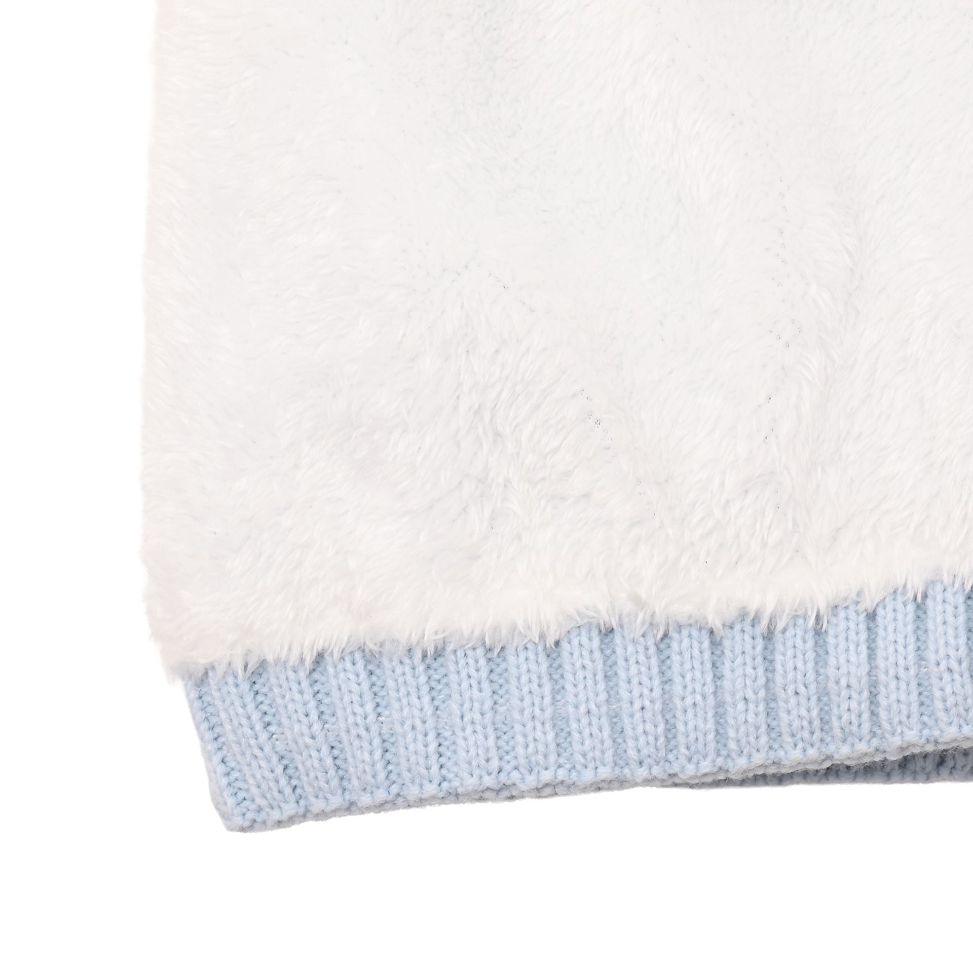 Sophia Layers Cosy Knit Hat & Glove Gift Set - Powder Blue