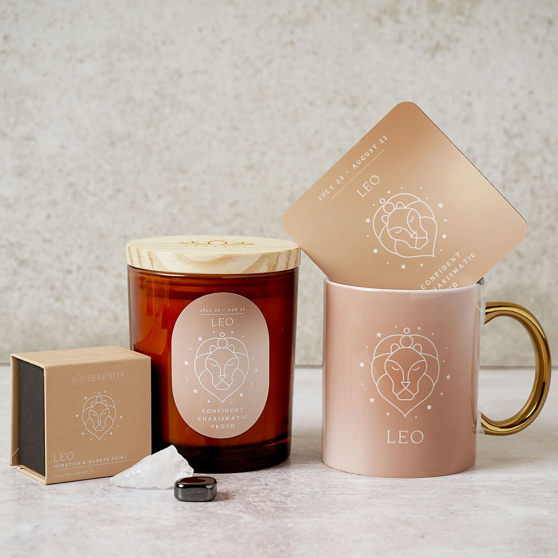 Serenity Zodiac Candle - Leo