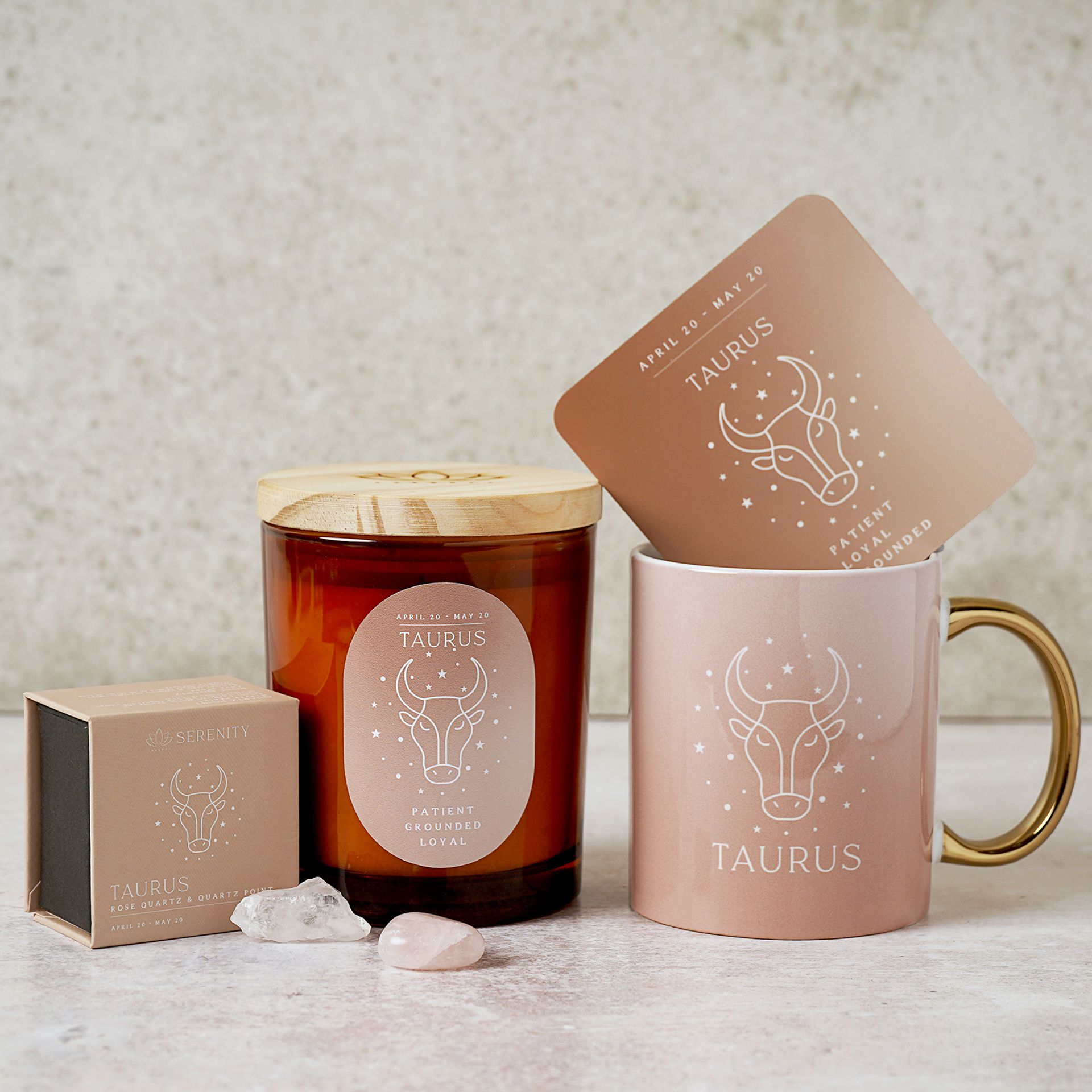 Serenity Zodiac Coaster - Taurus
