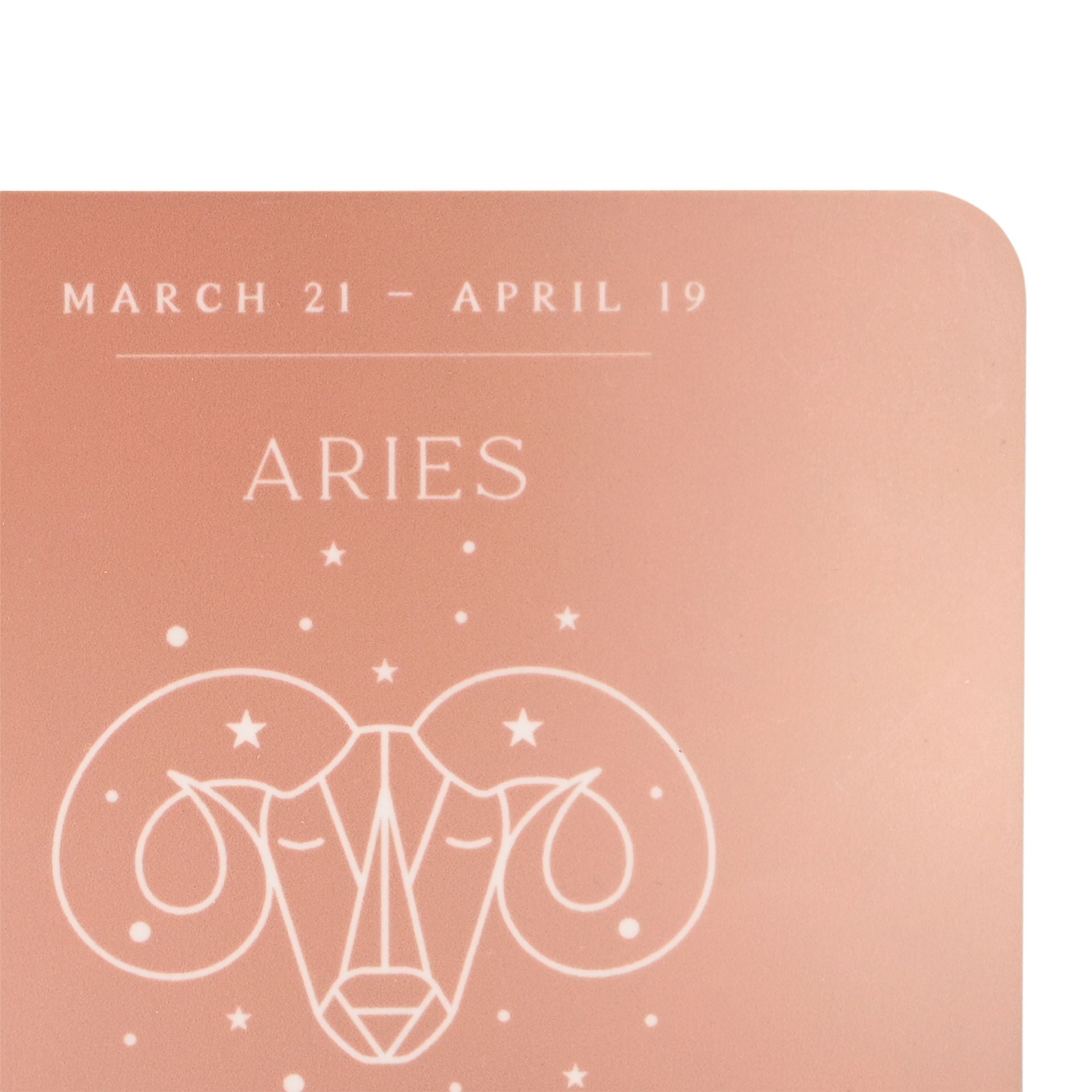 Serenity Zodiac Coaster - Aries