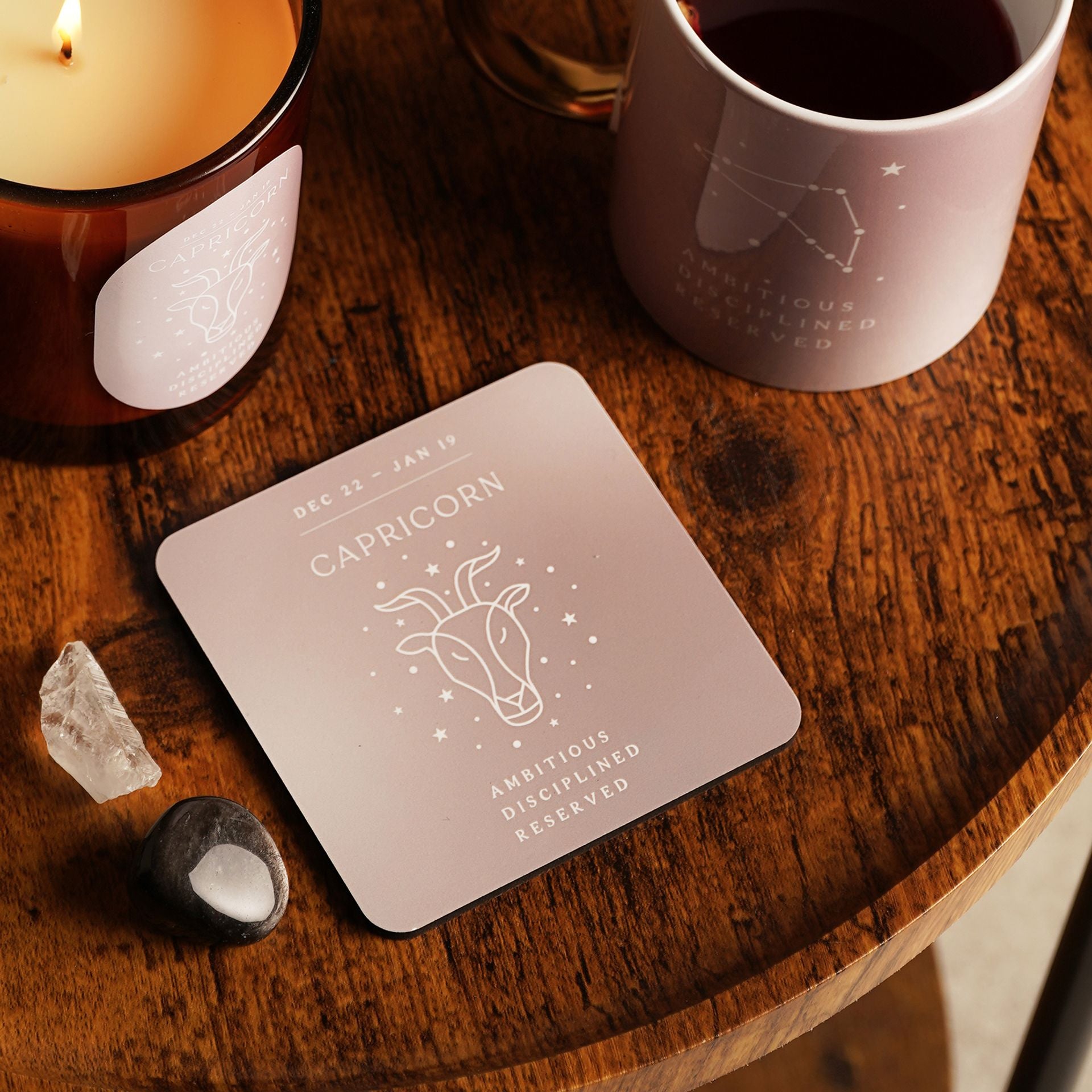Serenity Zodiac Coaster - Capricorn