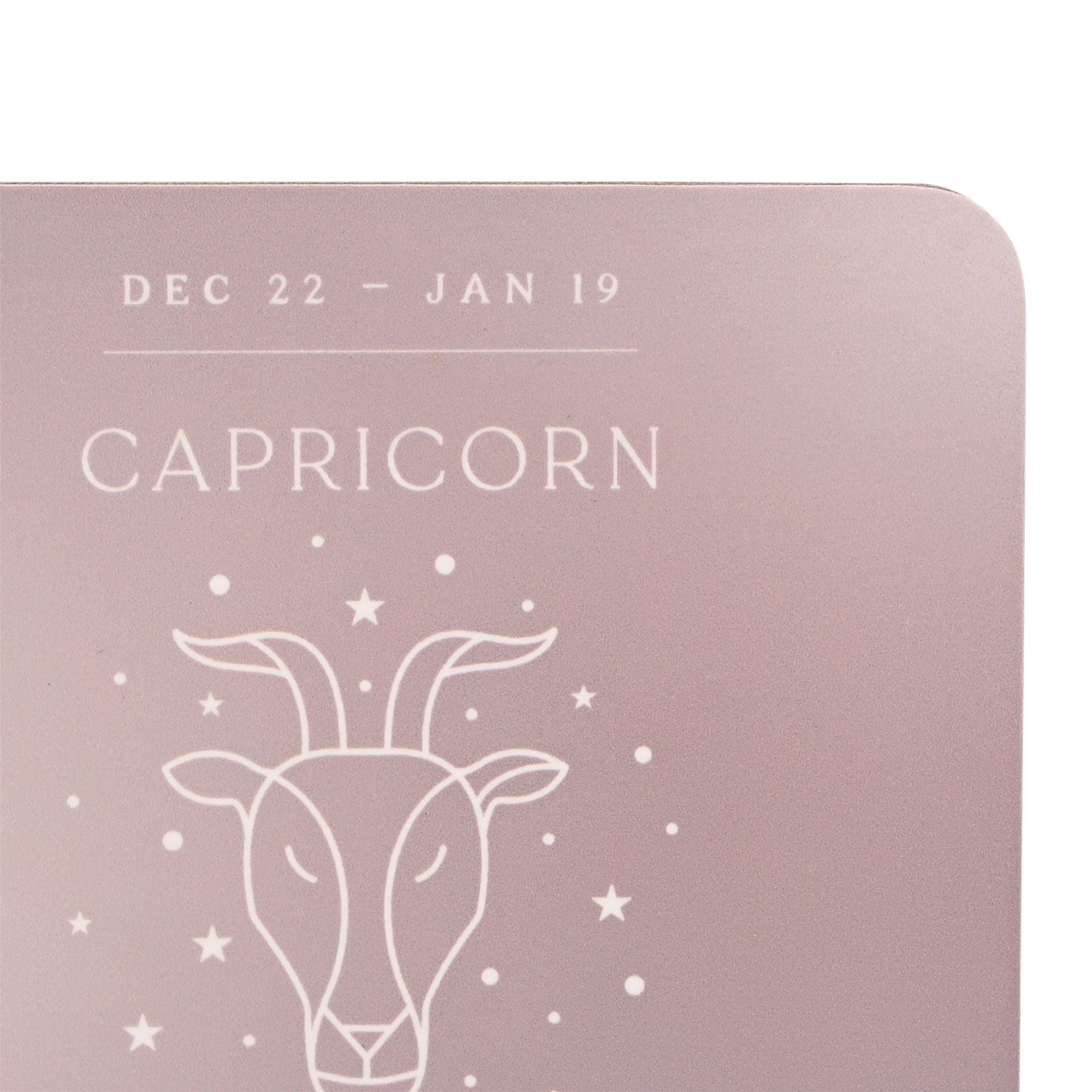 Serenity Zodiac Coaster - Capricorn