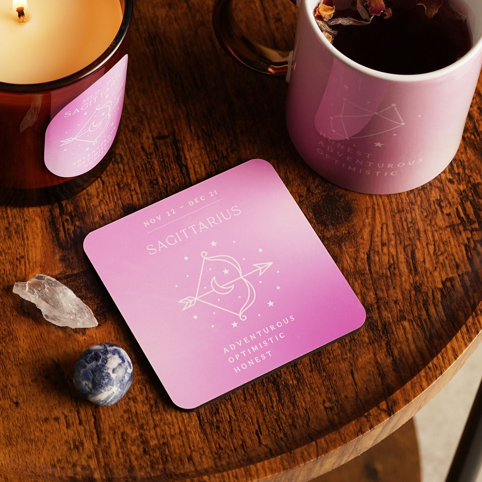 Serenity Zodiac Coaster - Sagittarius