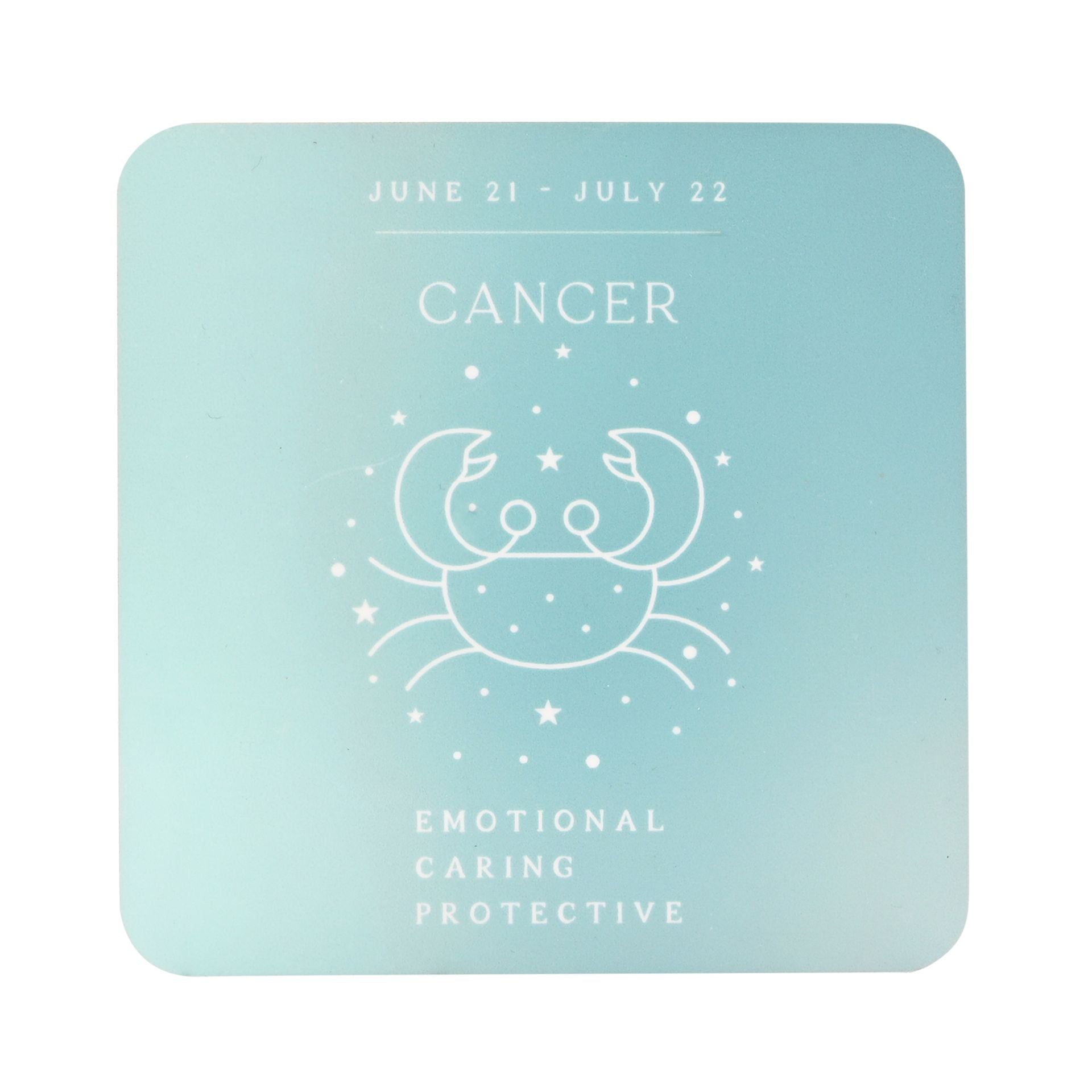 Serenity Zodiac Coaster - Cancer