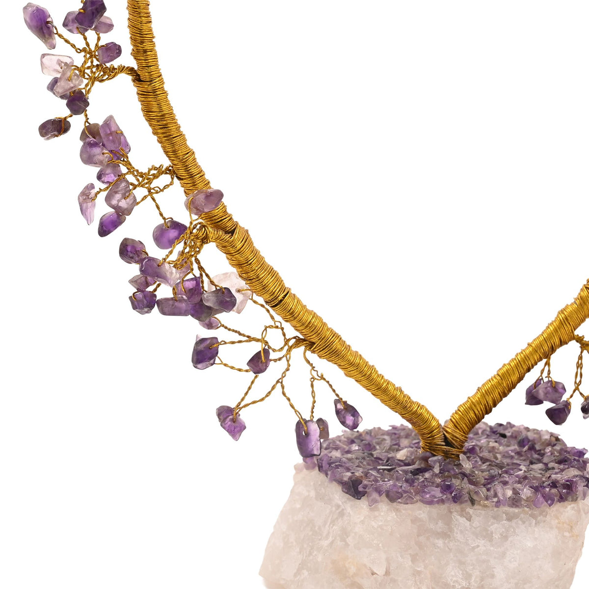 Serenity Amethyst Heart Shaped Tree