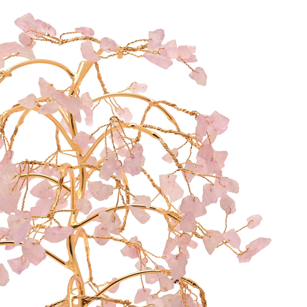 Serenity Rose Quartz LED Glow Tree